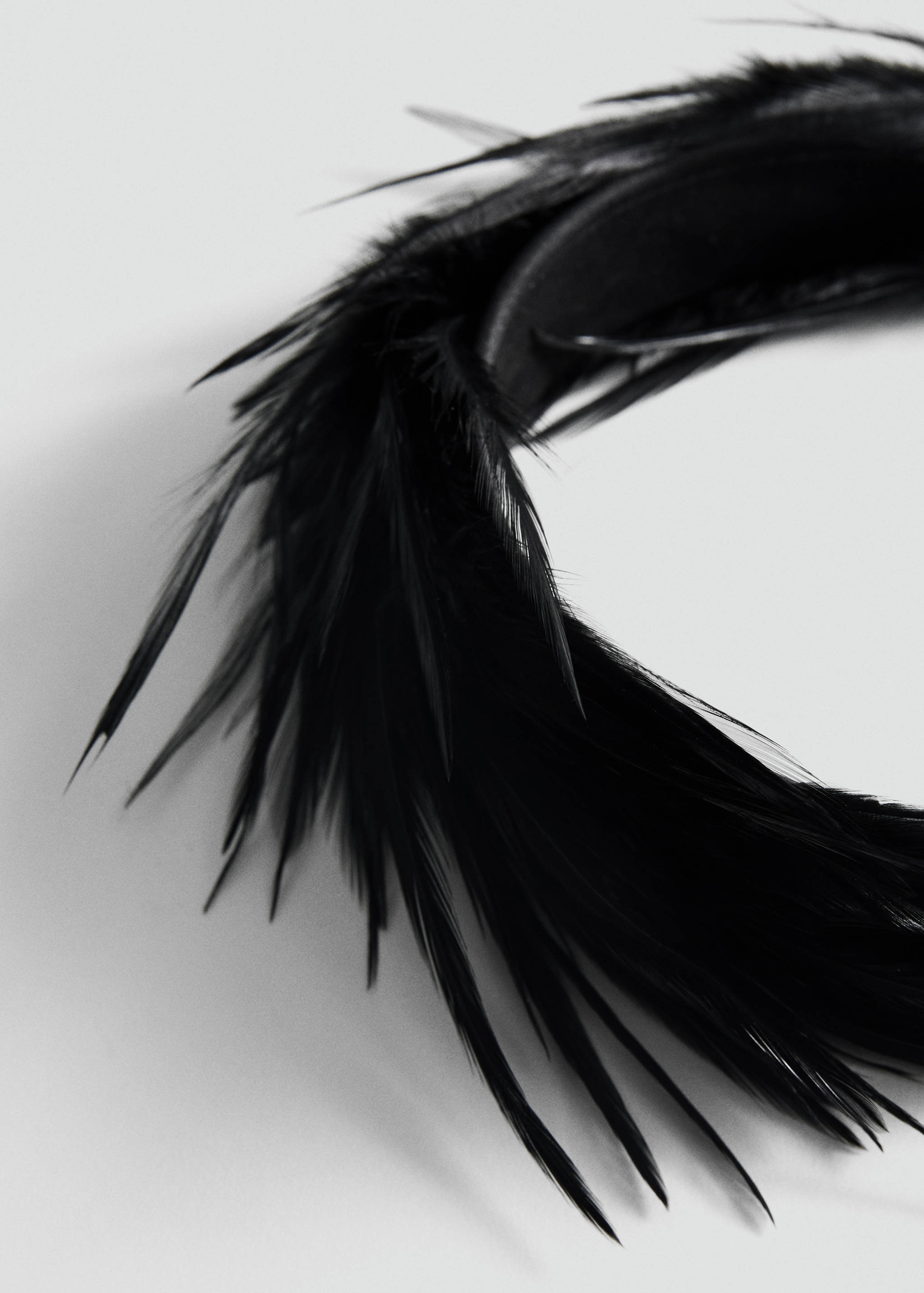 Feather hairband - Medium plane