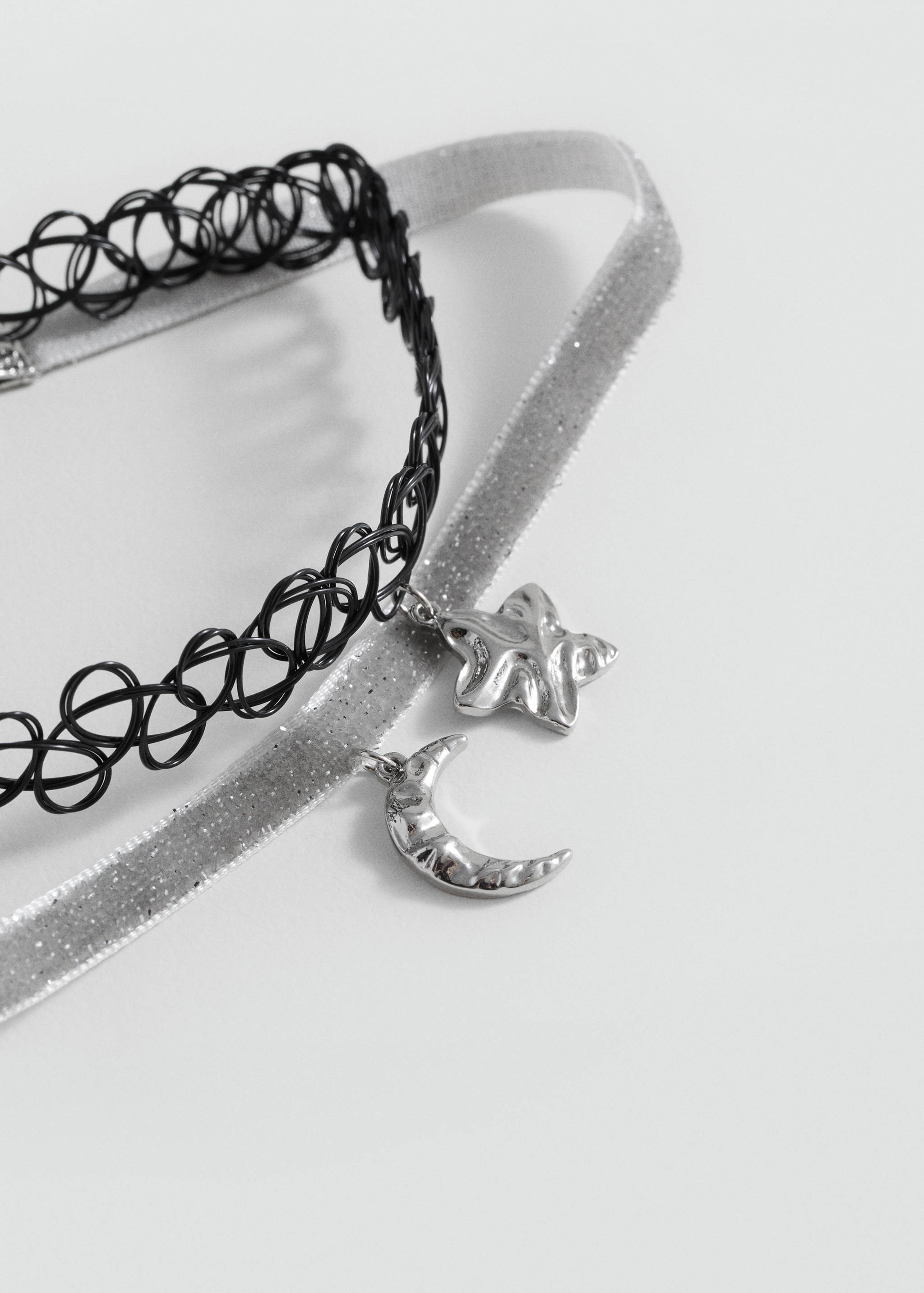 2 Pendant chockers pack - Medium plane