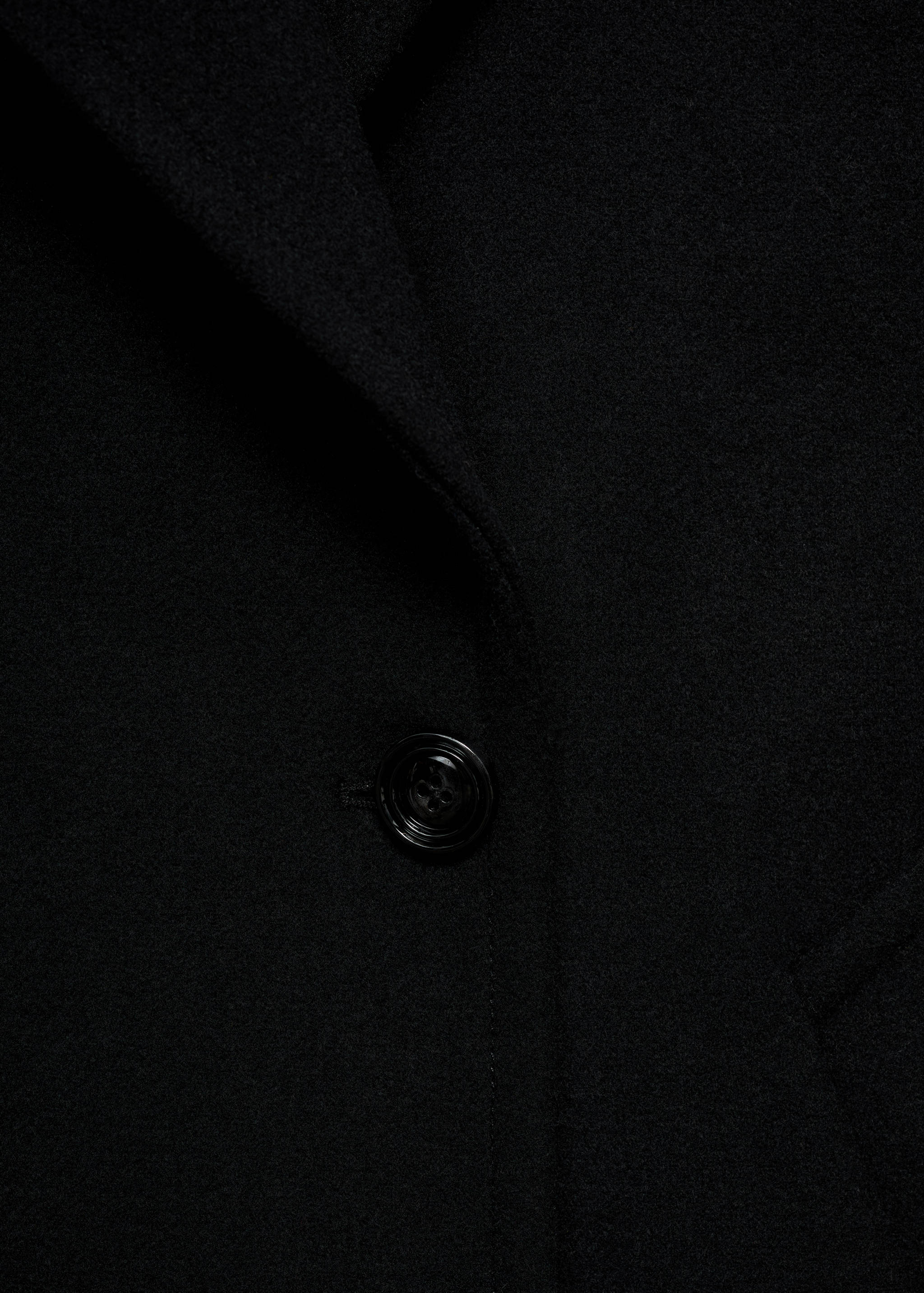 Manteau en laine à revers - Détail de l'article 0