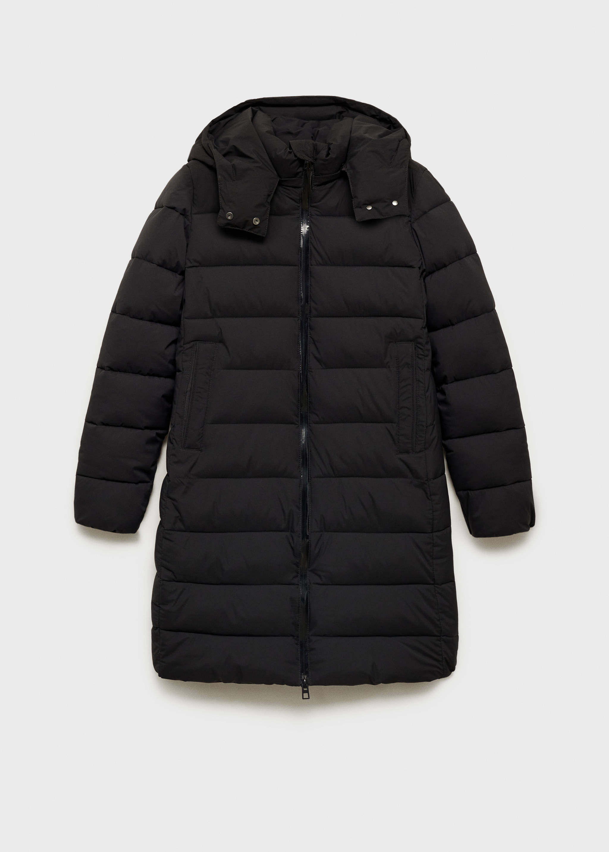 Waterproof padded midi anorak - Article without model