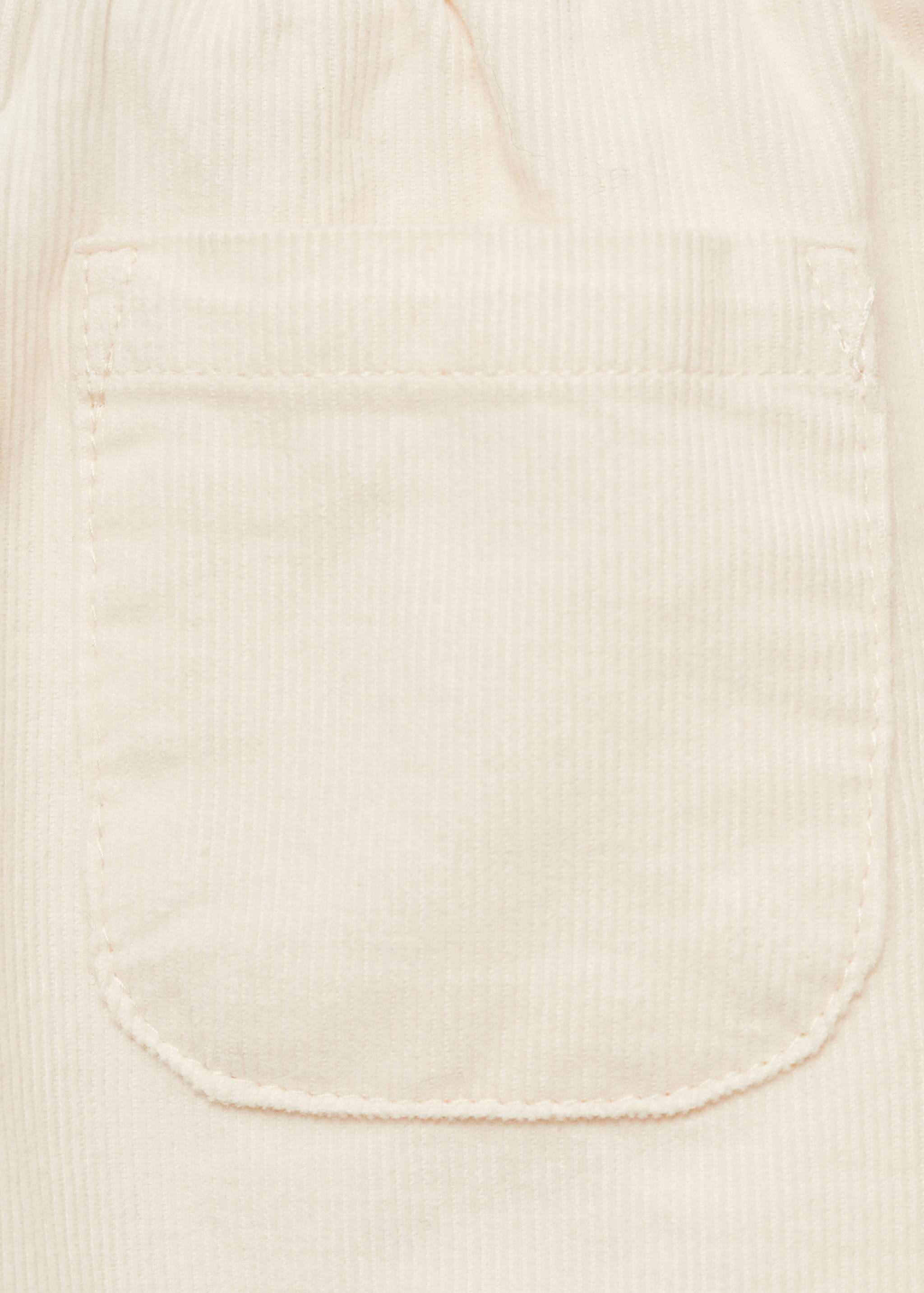 Pockets corduroy pants - Details of the article 0