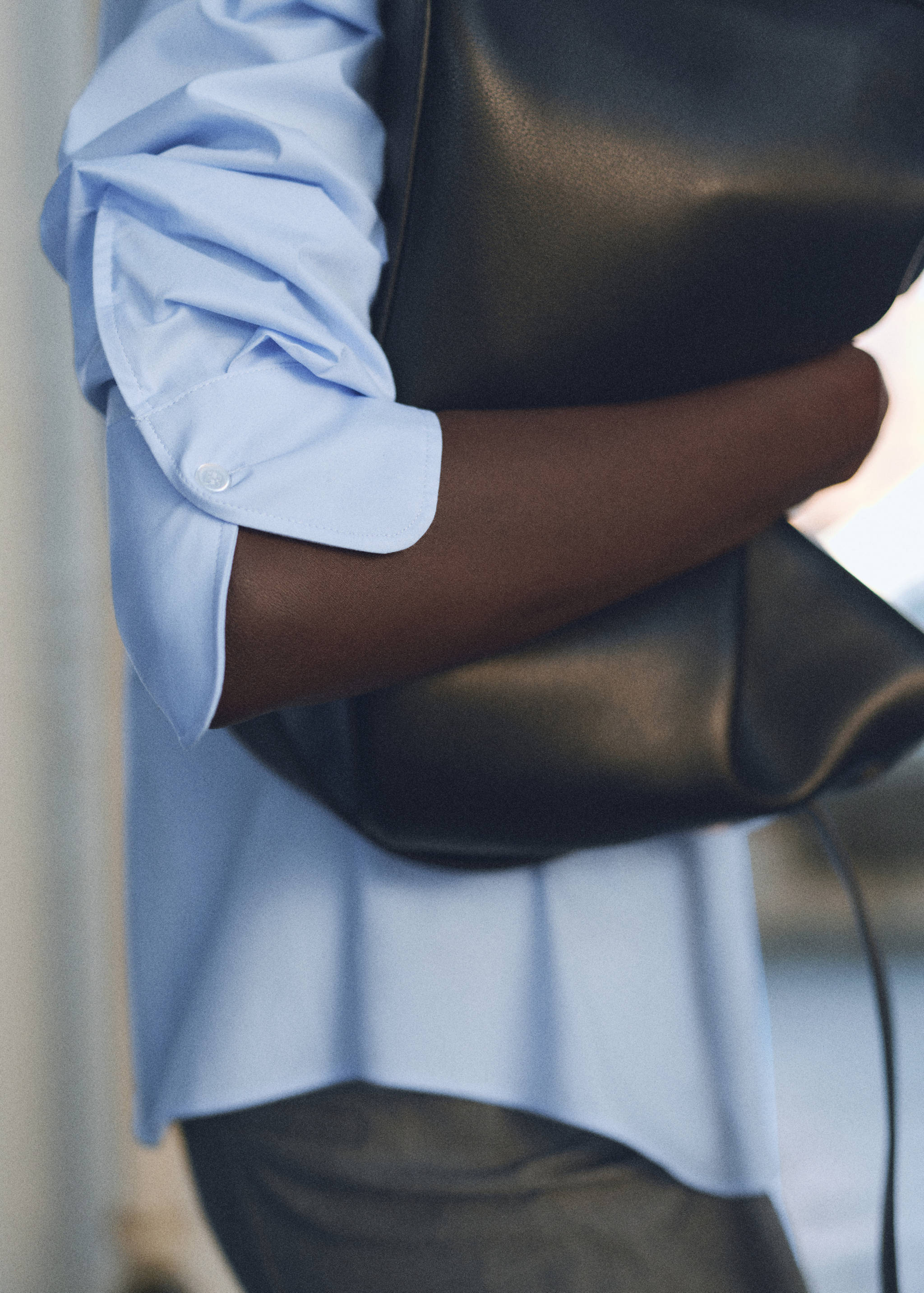 Fitted cotton shirt - Details of the article 6