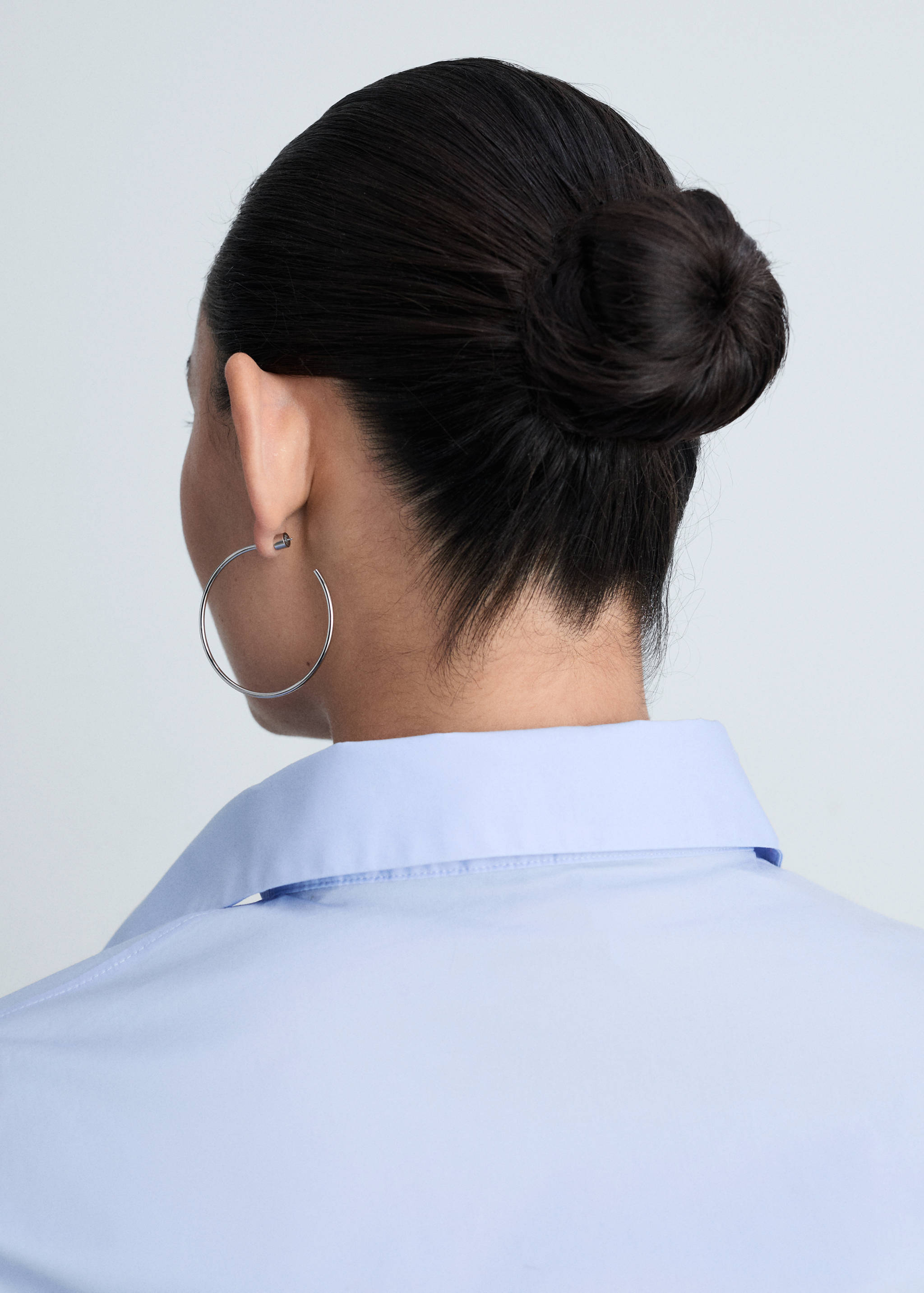 Fitted cotton shirt - Details of the article 4