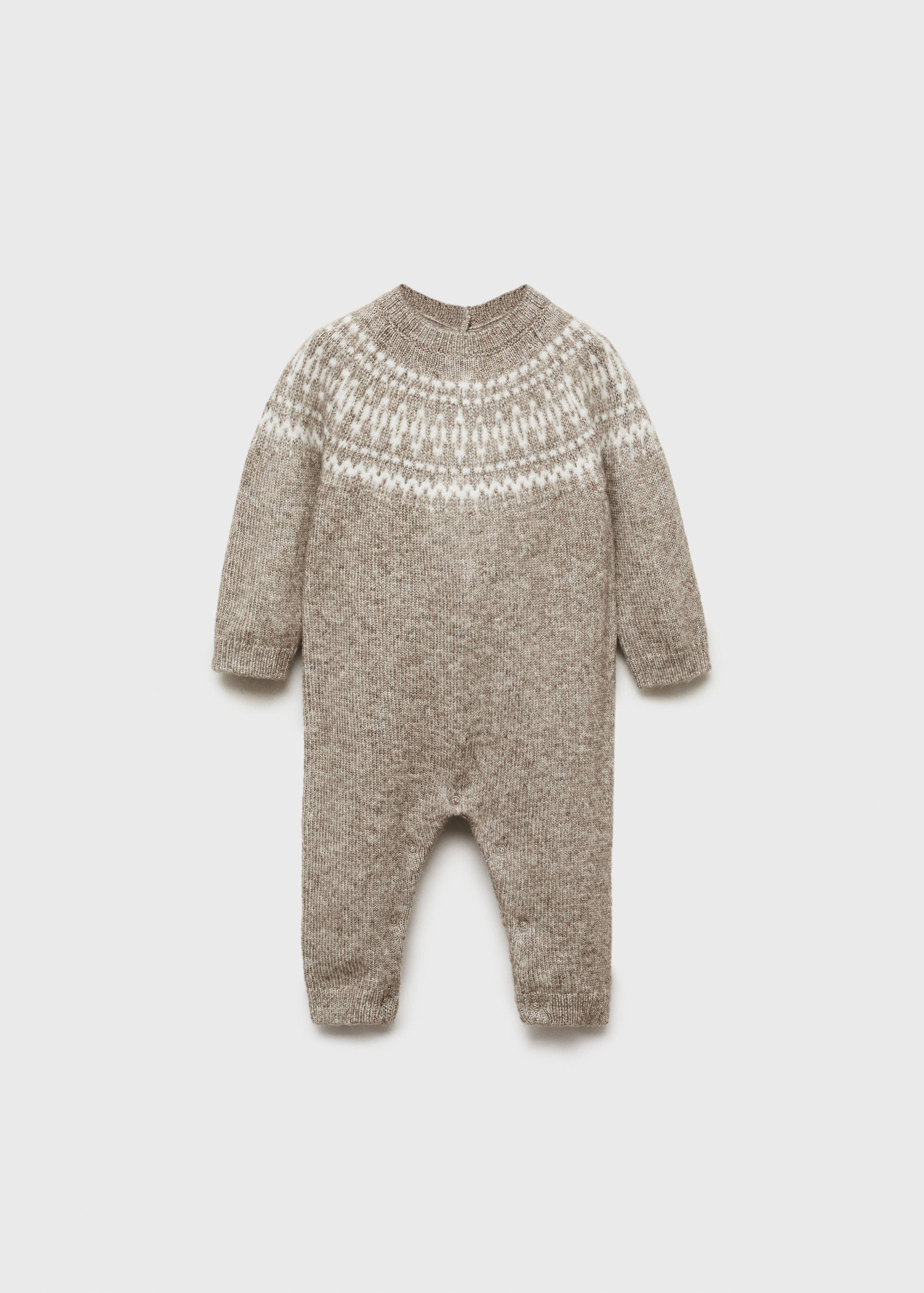 Combinaison maille jacquard - Article sans modèle