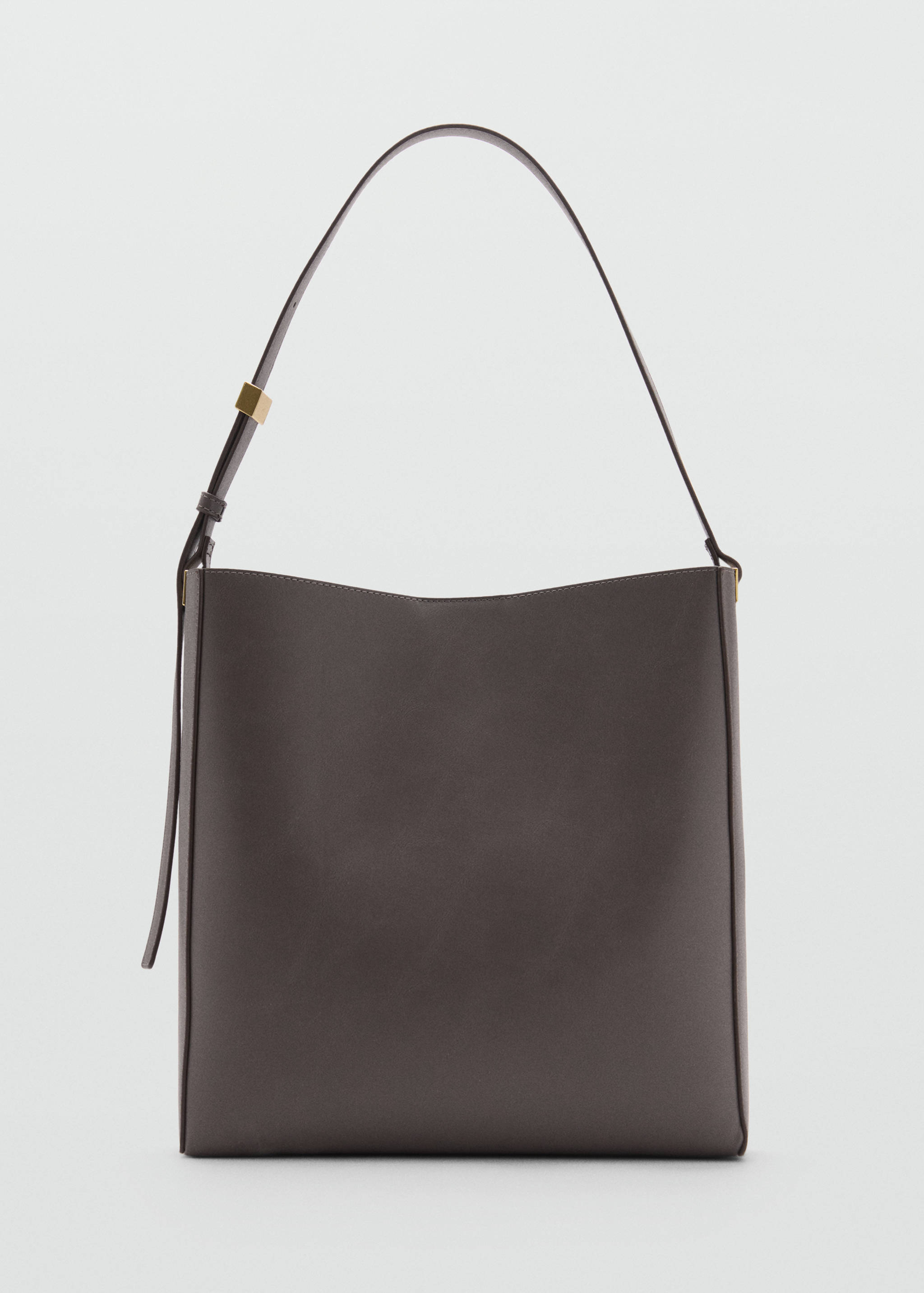 Shopper bag with metallic detail - Article without model
