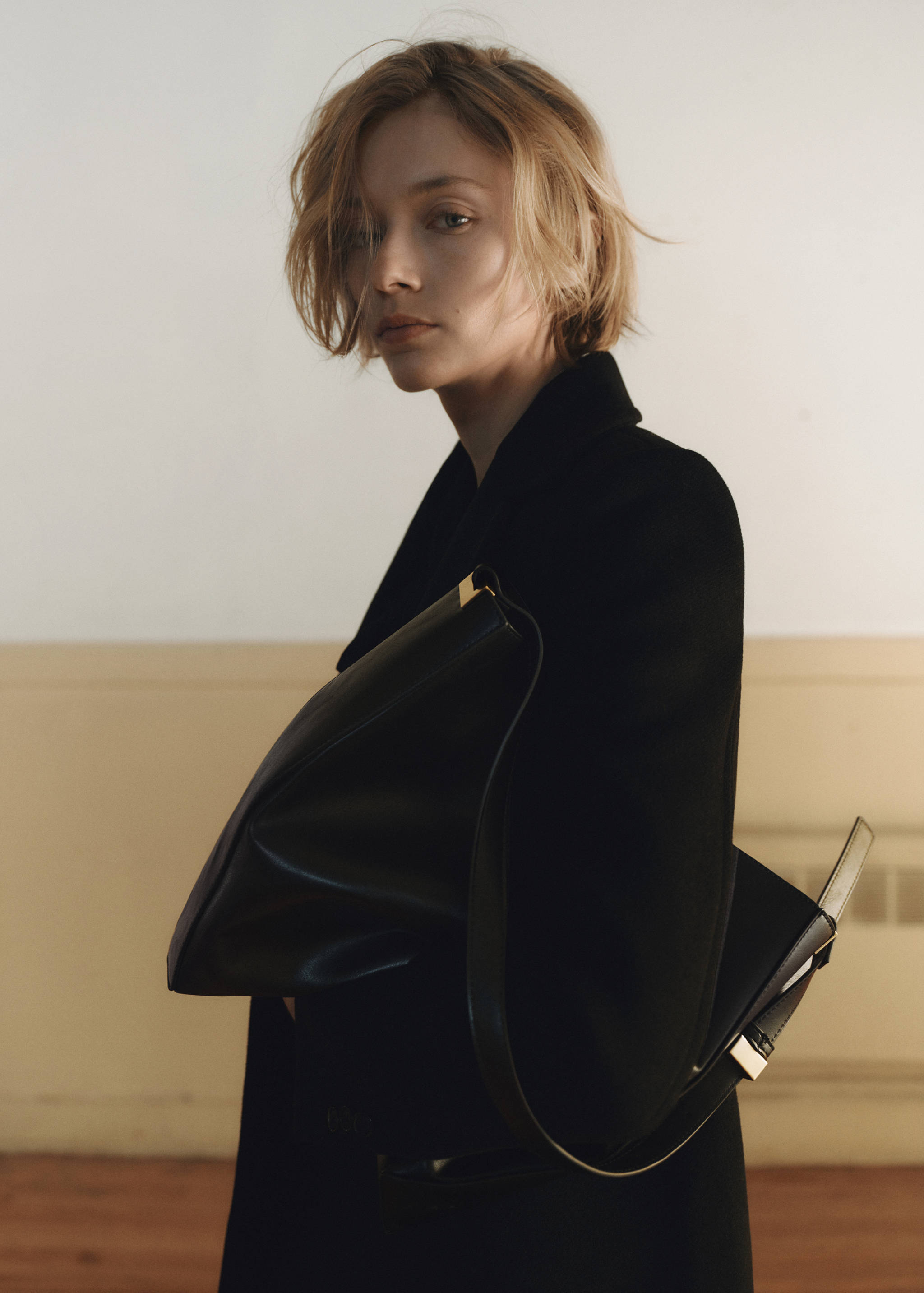 Shopper met metalen detail - Overzichtstekening