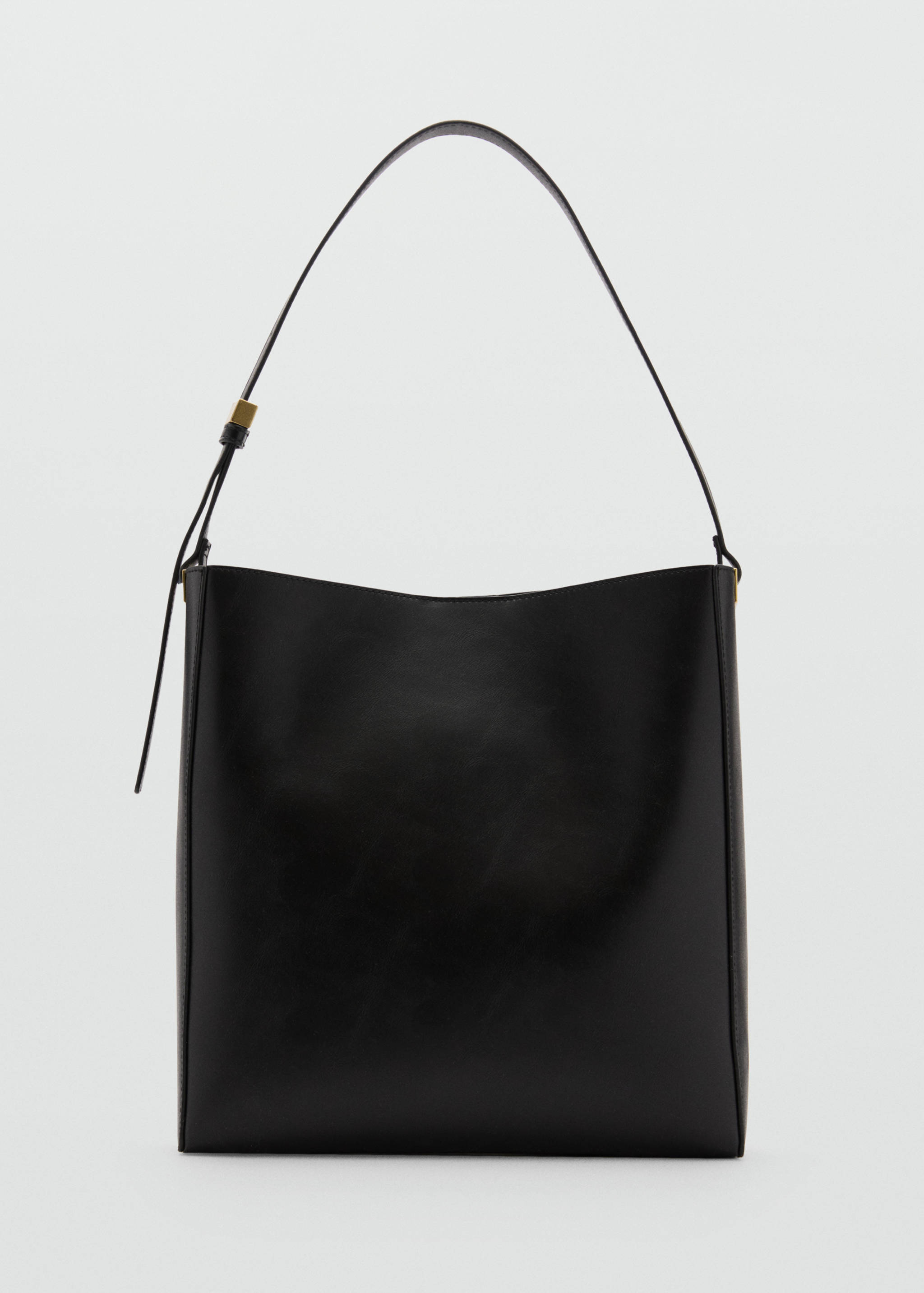 Shopper met metalen detail - Artikel zonder model