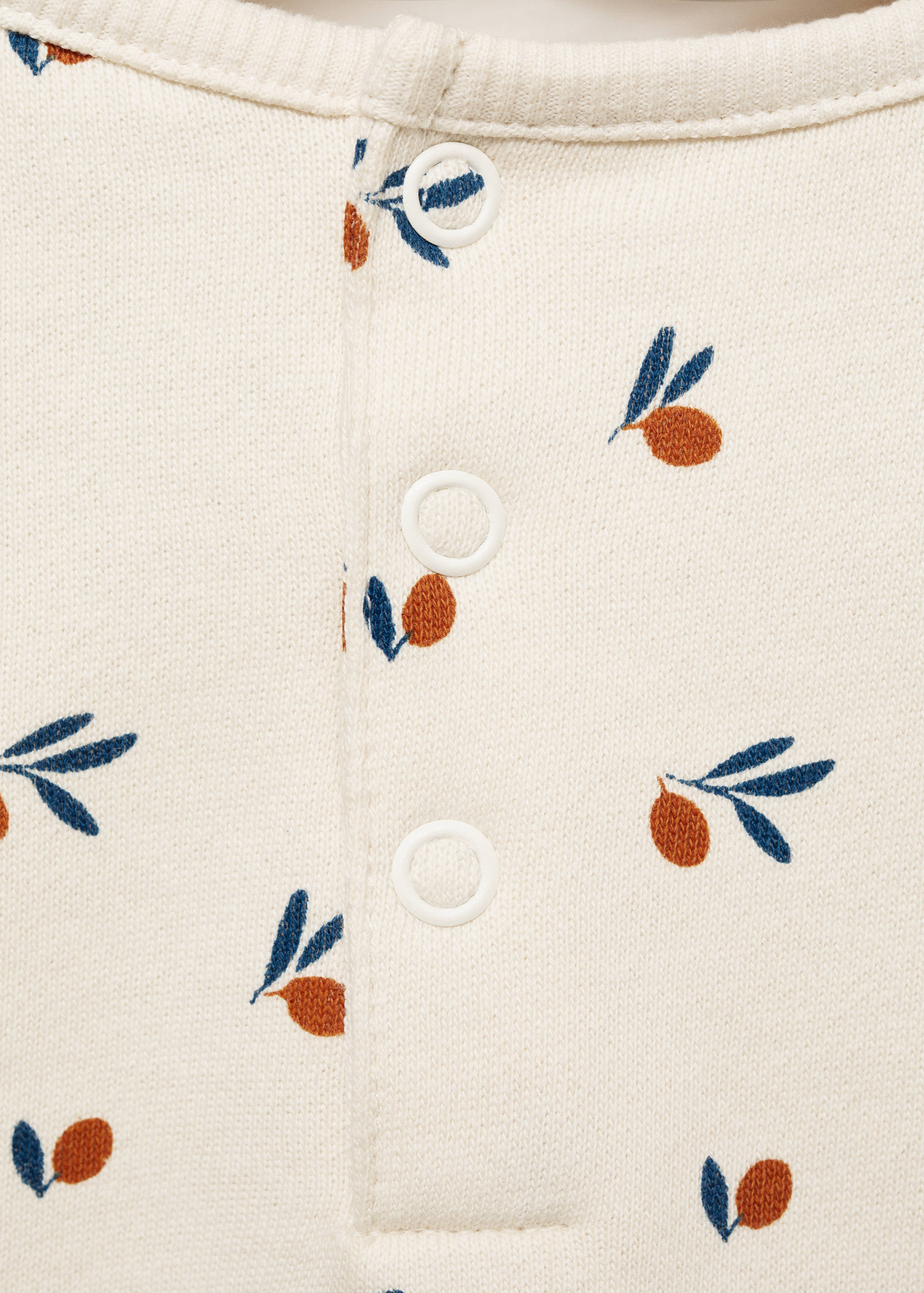 Cotton-blend printed sweatshirt - Details of the article 0