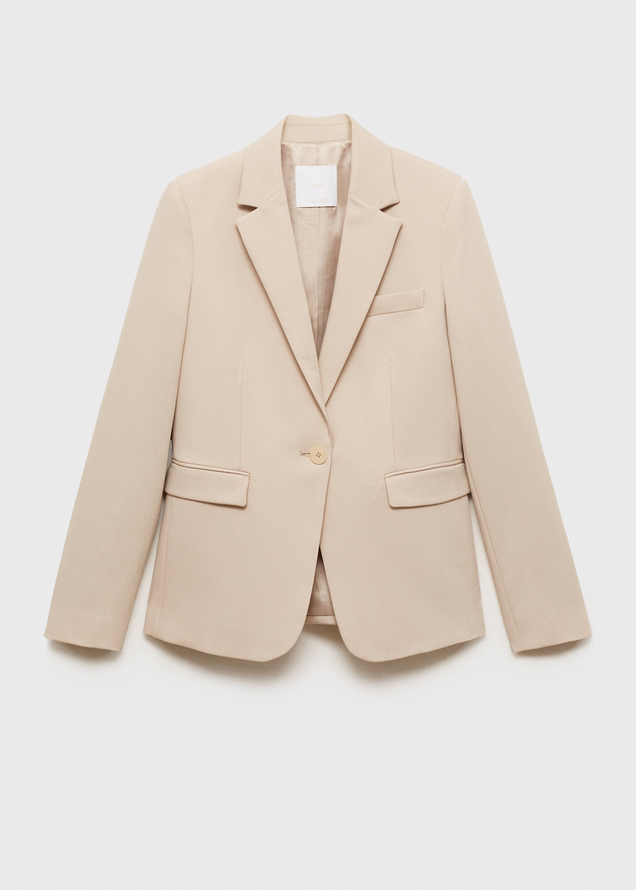 Fitted suit blazer - Article without model