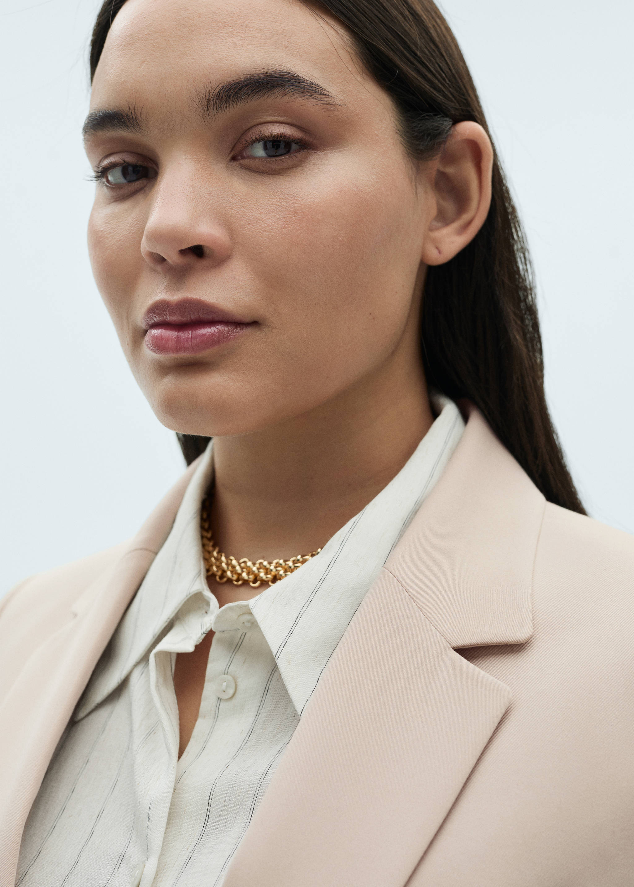 Fitted suit blazer - Details of the article 4