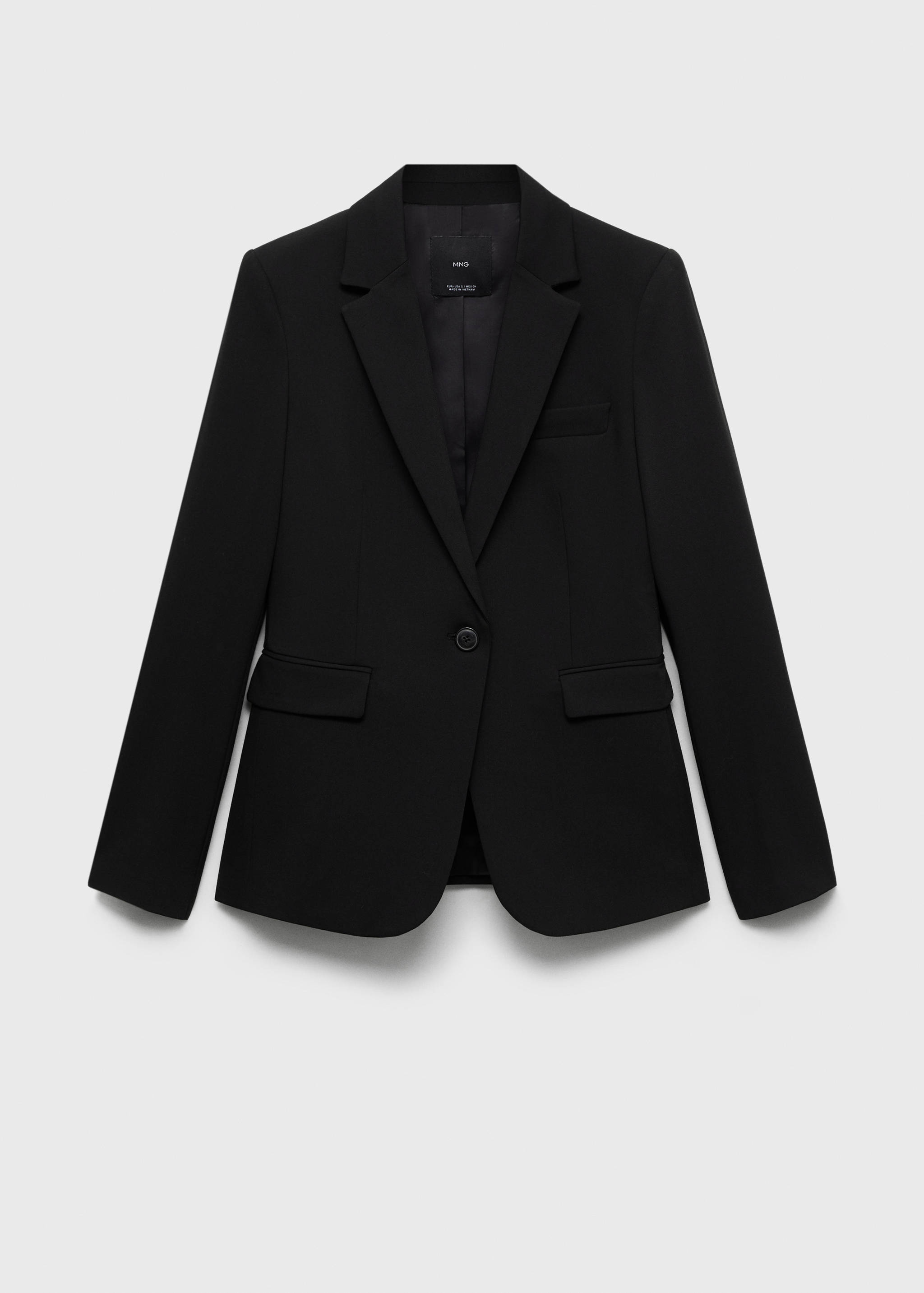 Fitted suit blazer - Article without model