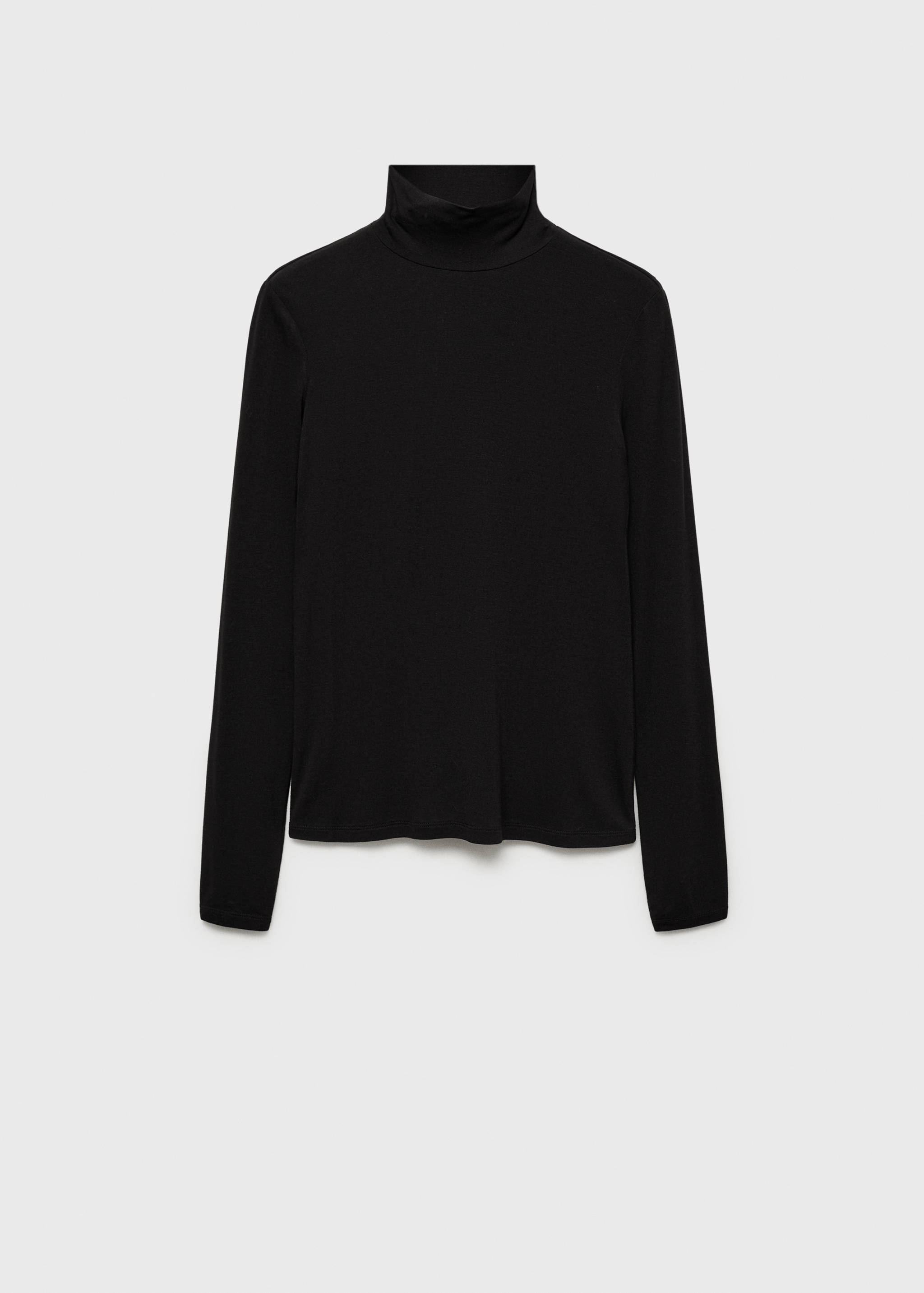Turtleneck long-sleeved t-shirt - Article without model