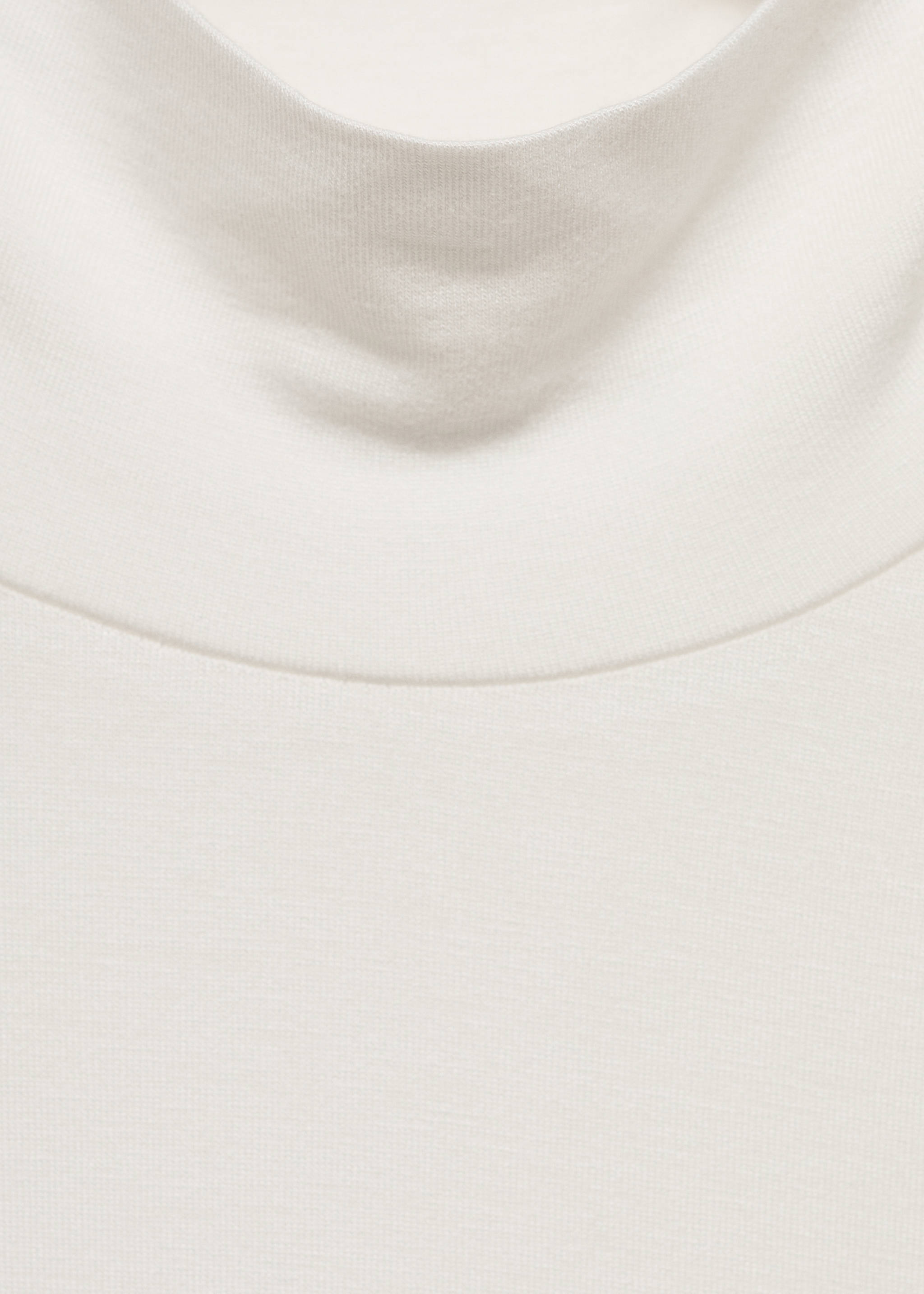 Fitted turtleneck t-shirt - Details of the article 0