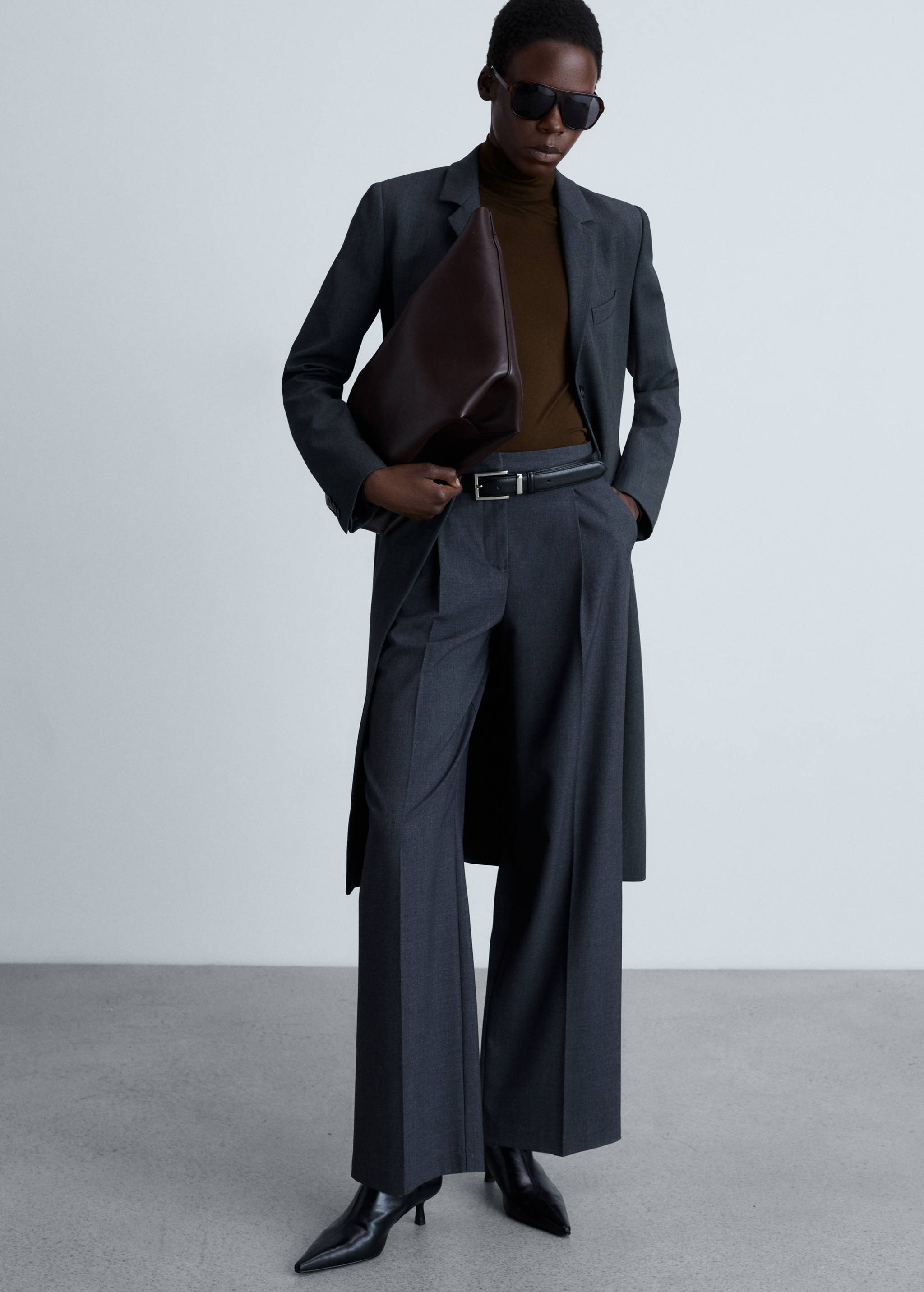 Perkins-neck long-sleeved t-shirt - General plane