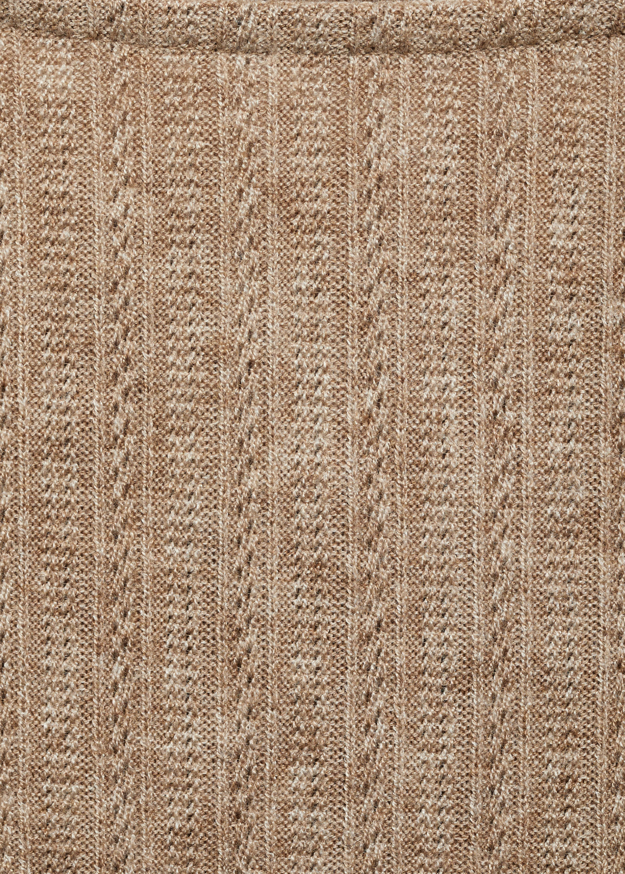 Long-sleeved pointelle t-shirt - Details of the article 8