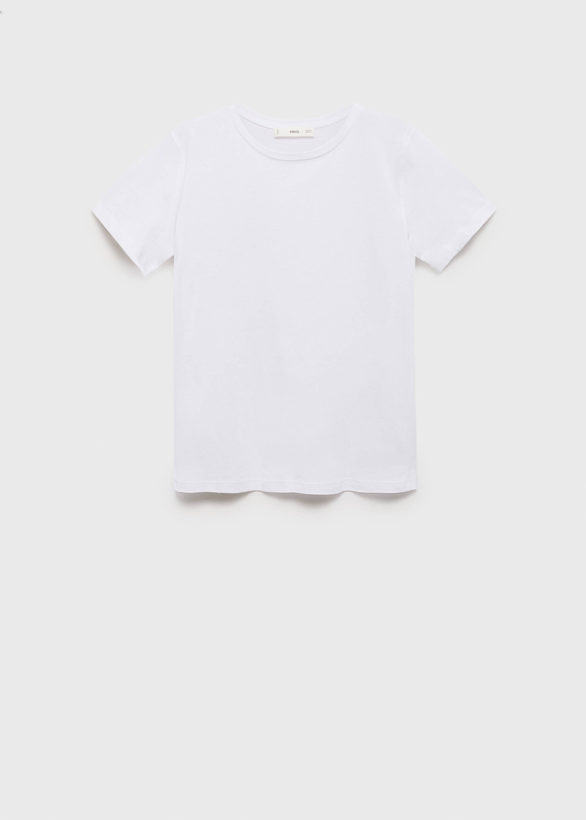 T-shirt coton manches courtes - Article sans modèle