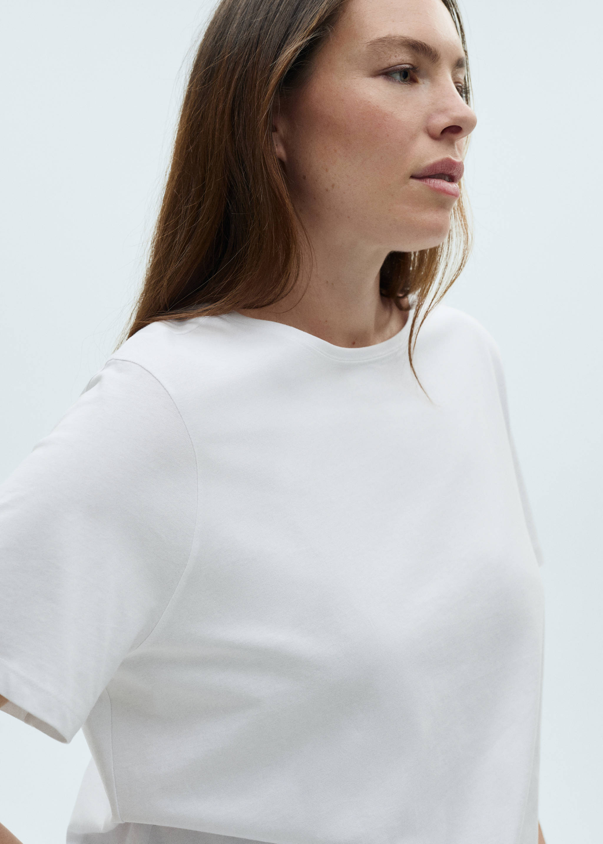 T-shirt coton manches courtes - Détail de l'article 4