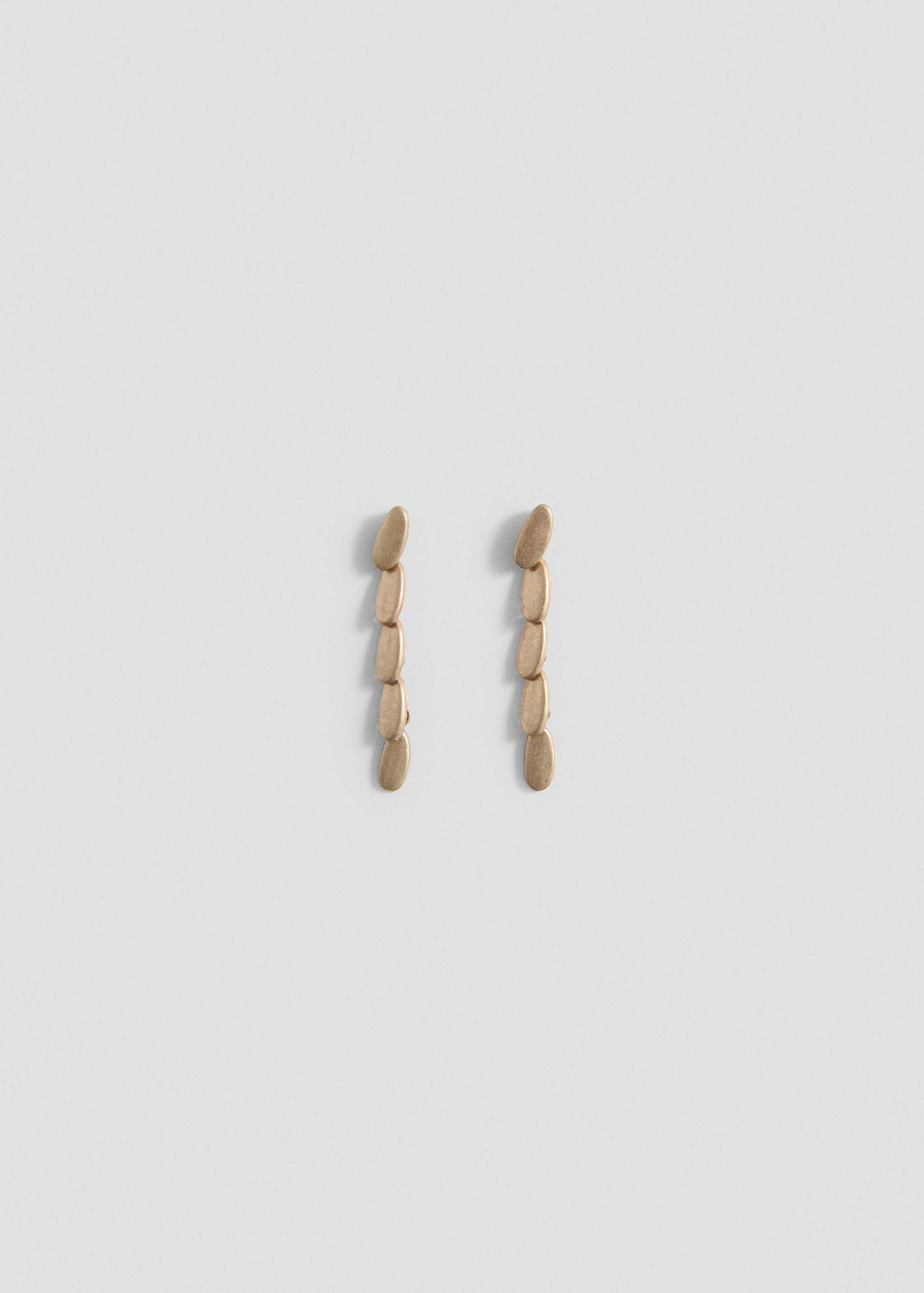 Beaded pendant earrings - Article without model