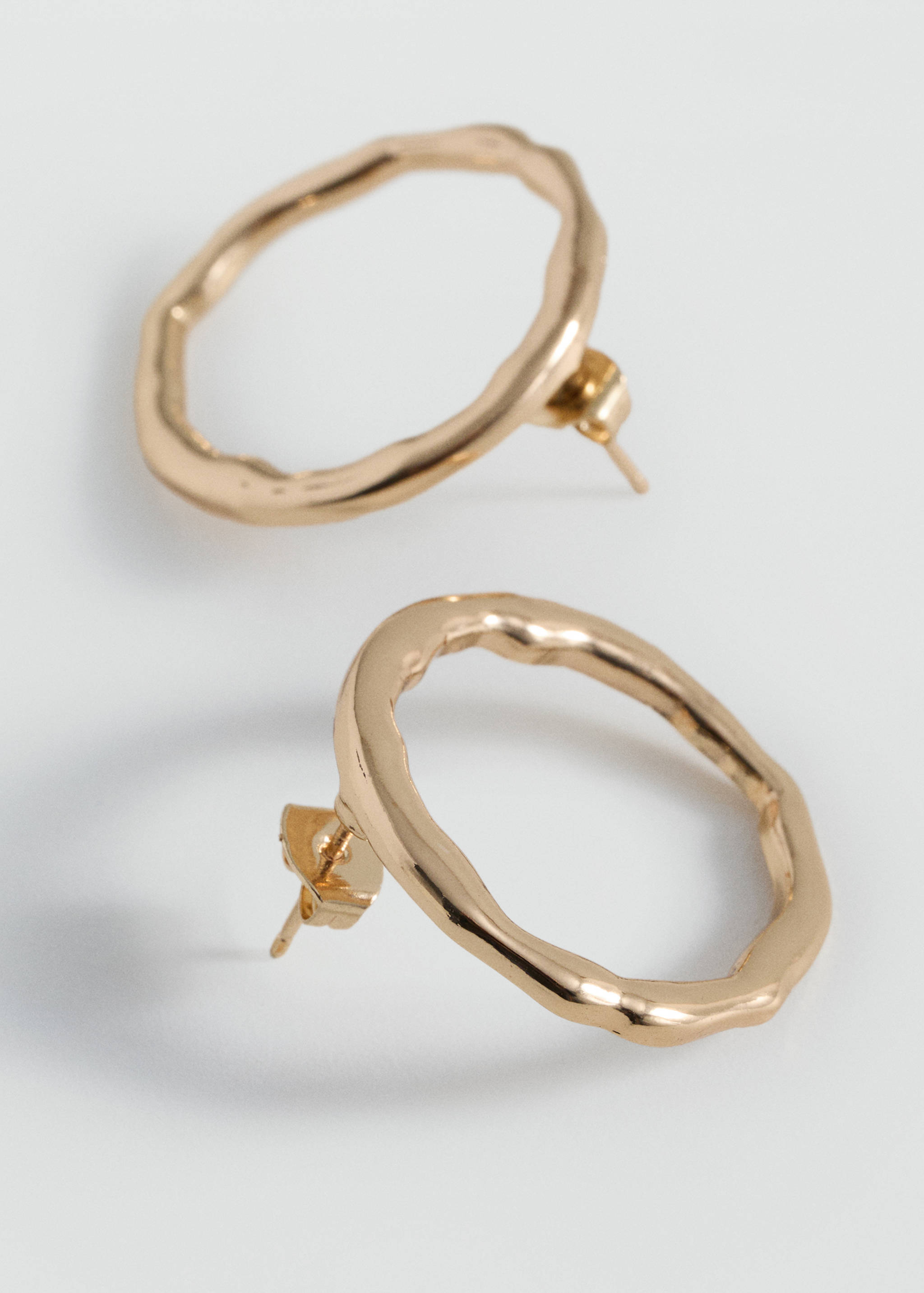 Hoop earrings - Medium plane