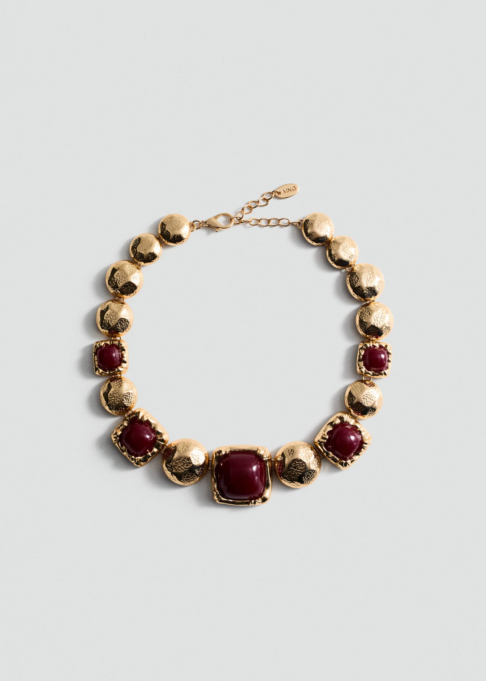 Combined beads necklace - Article without model