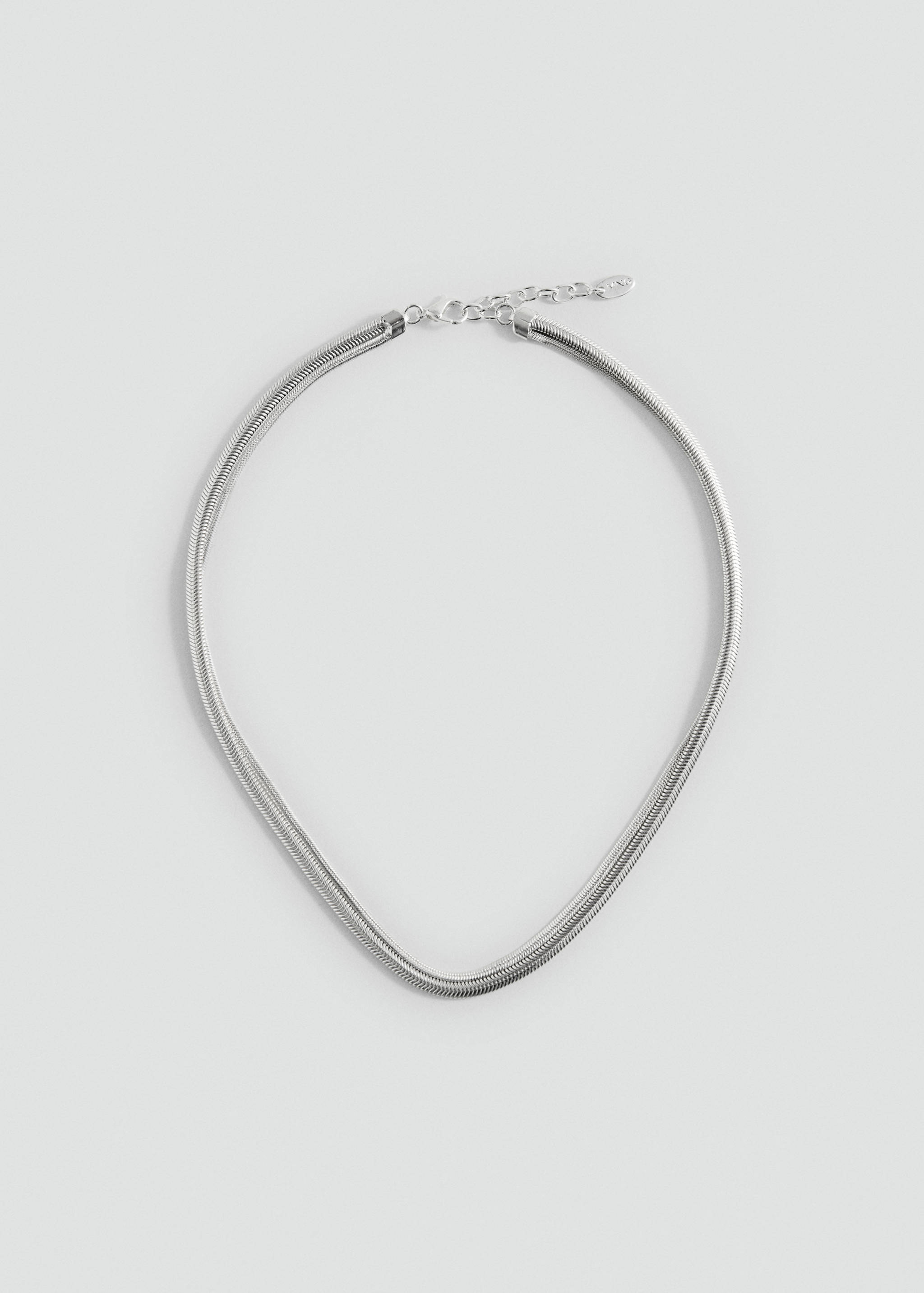 Textured double necklace - Article without model