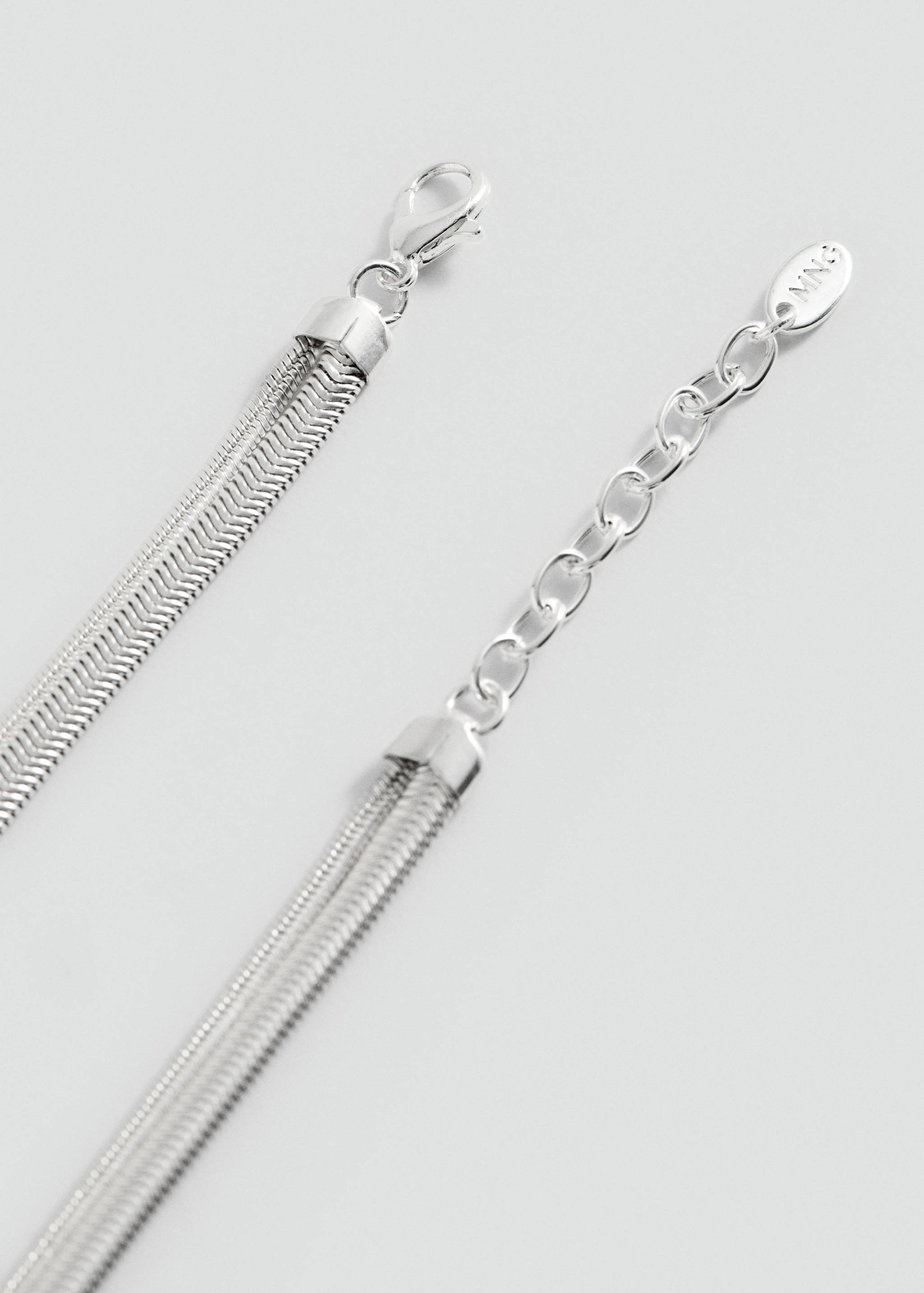 Textured double necklace - Details of the article 1