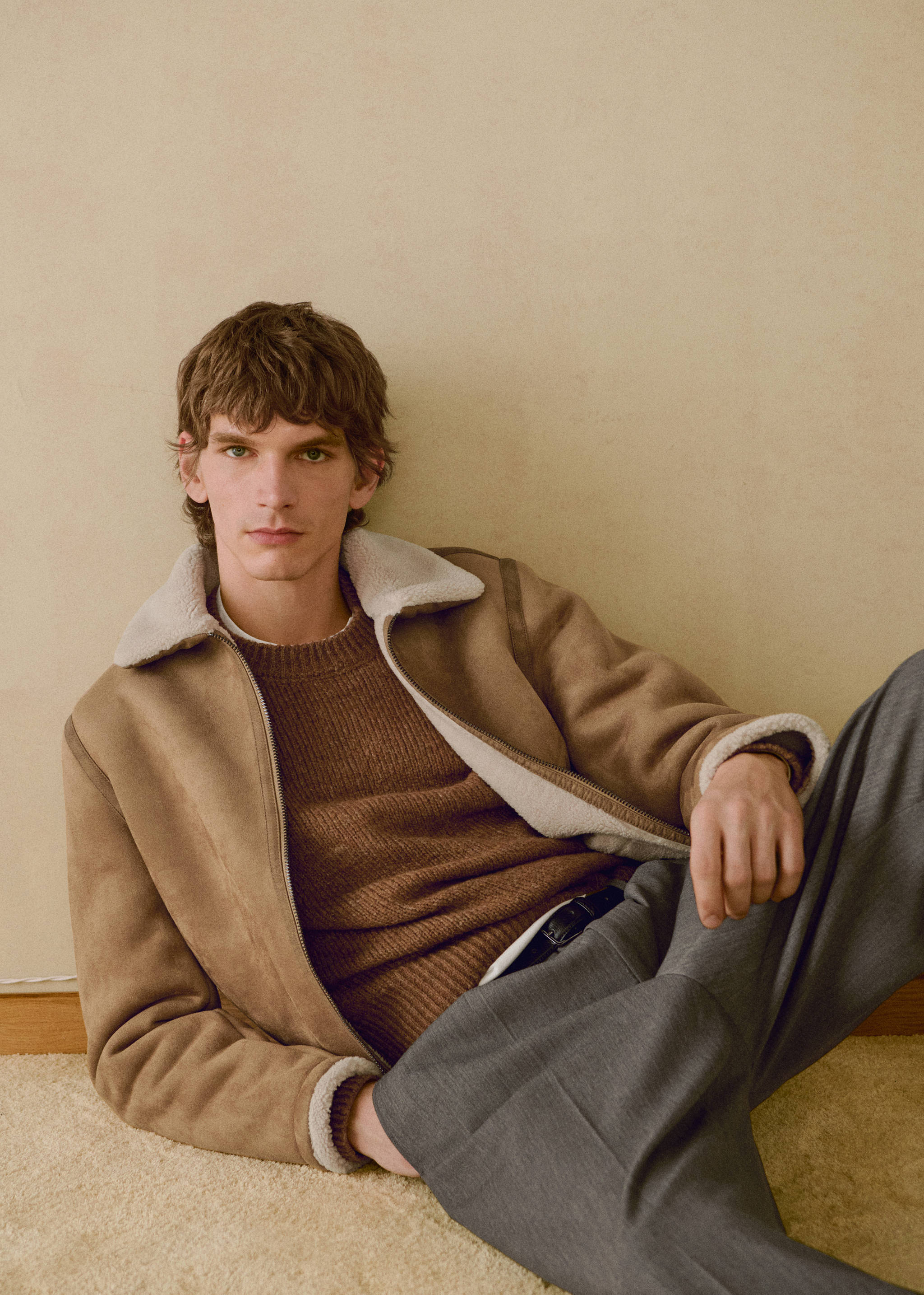 Двусторонняя куртка с отделкой из искусственной овчины - Деталь изделия 5