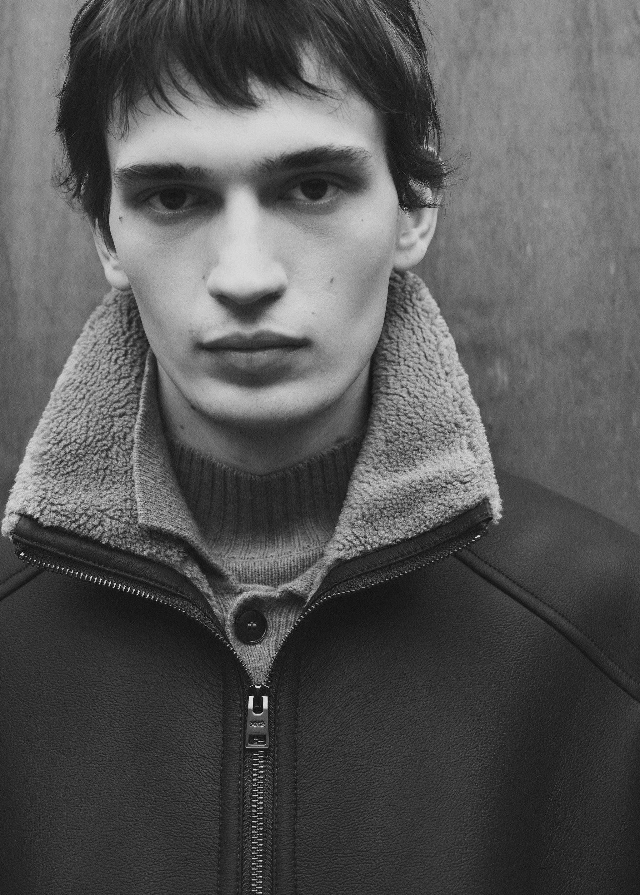 Faux-fur jacket with fleece lining - Details of the article 5