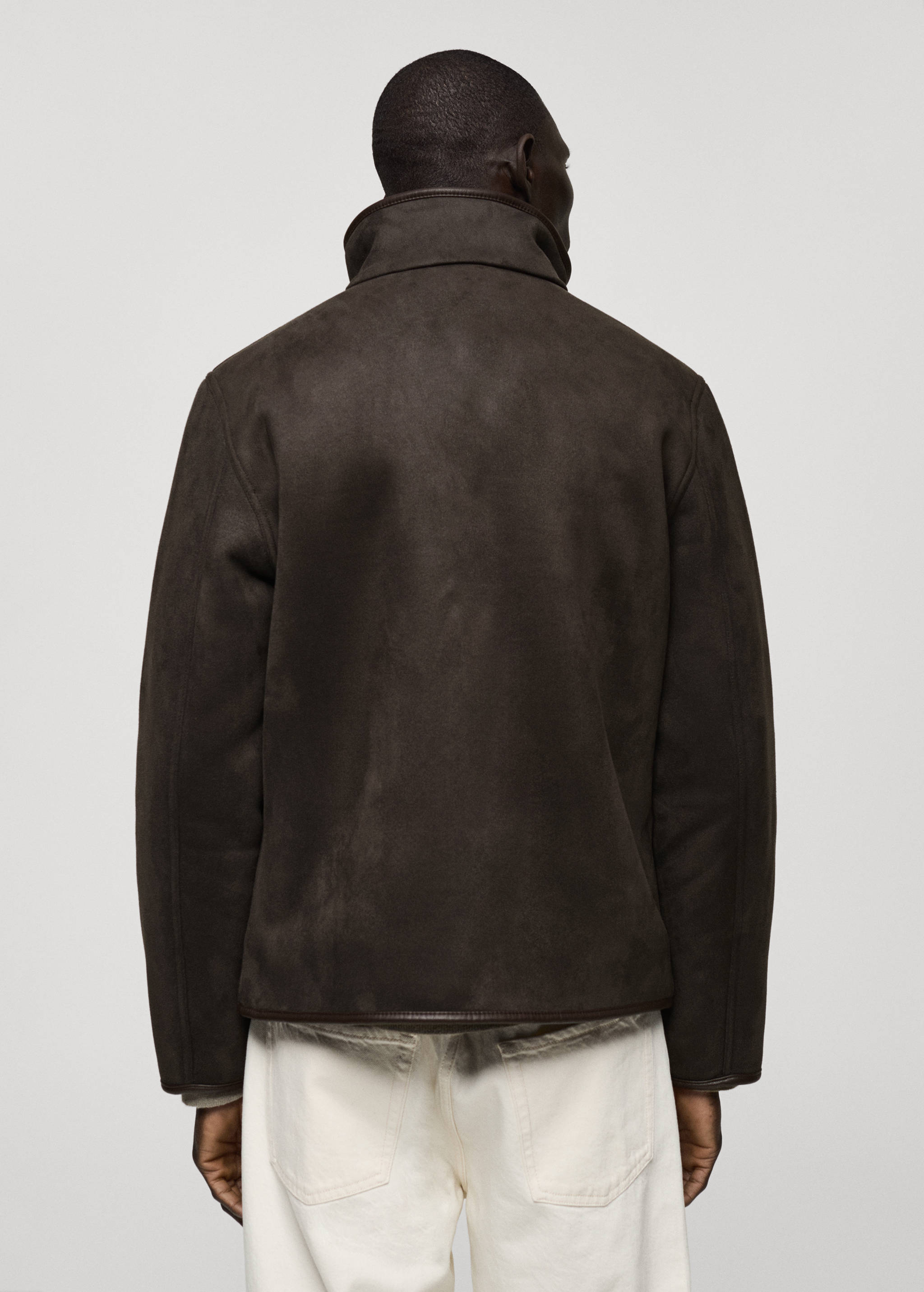 Reversible sheepskin jacket - Reverse of the article