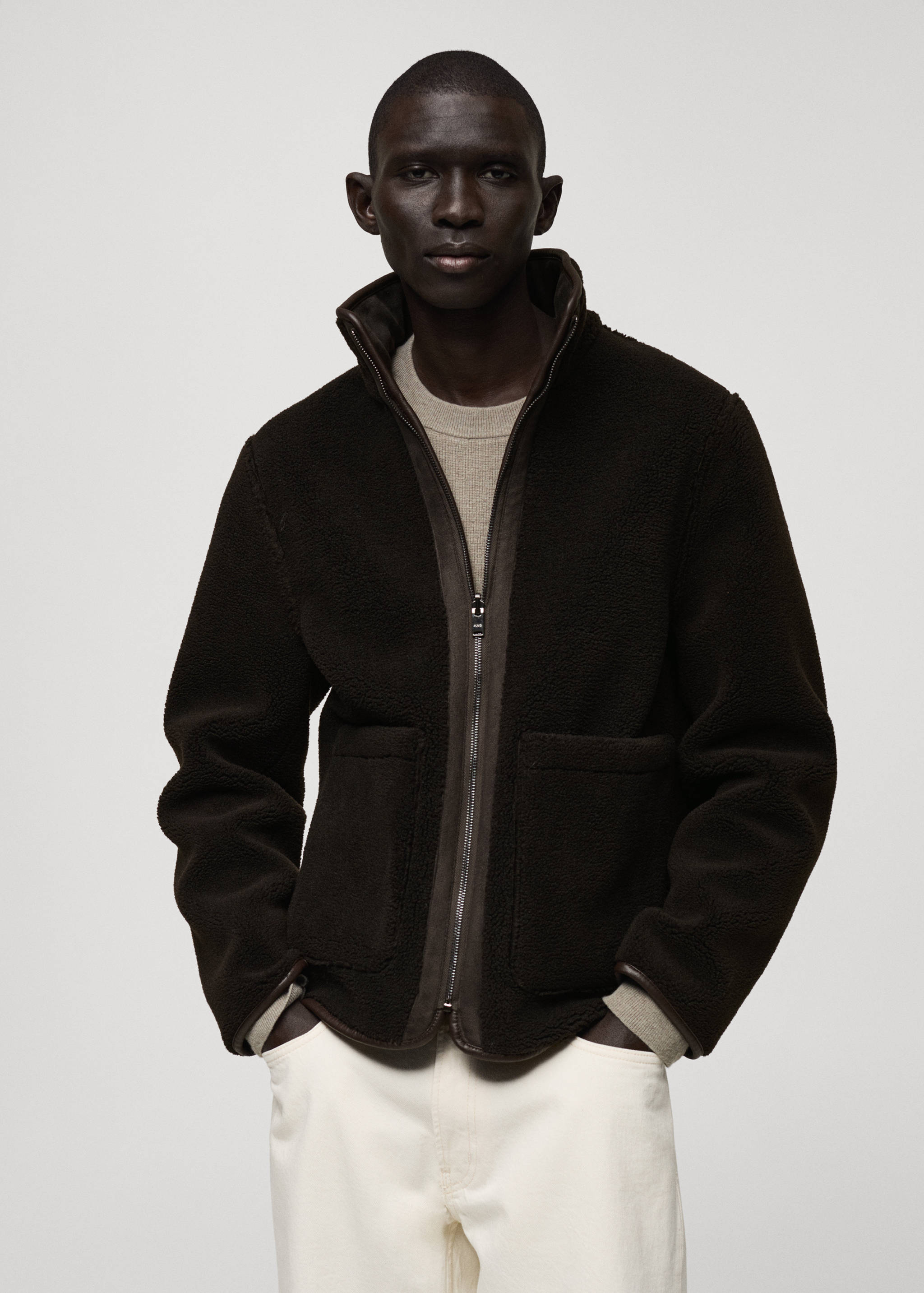 Reversible sheepskin jacket - Details of the article 6