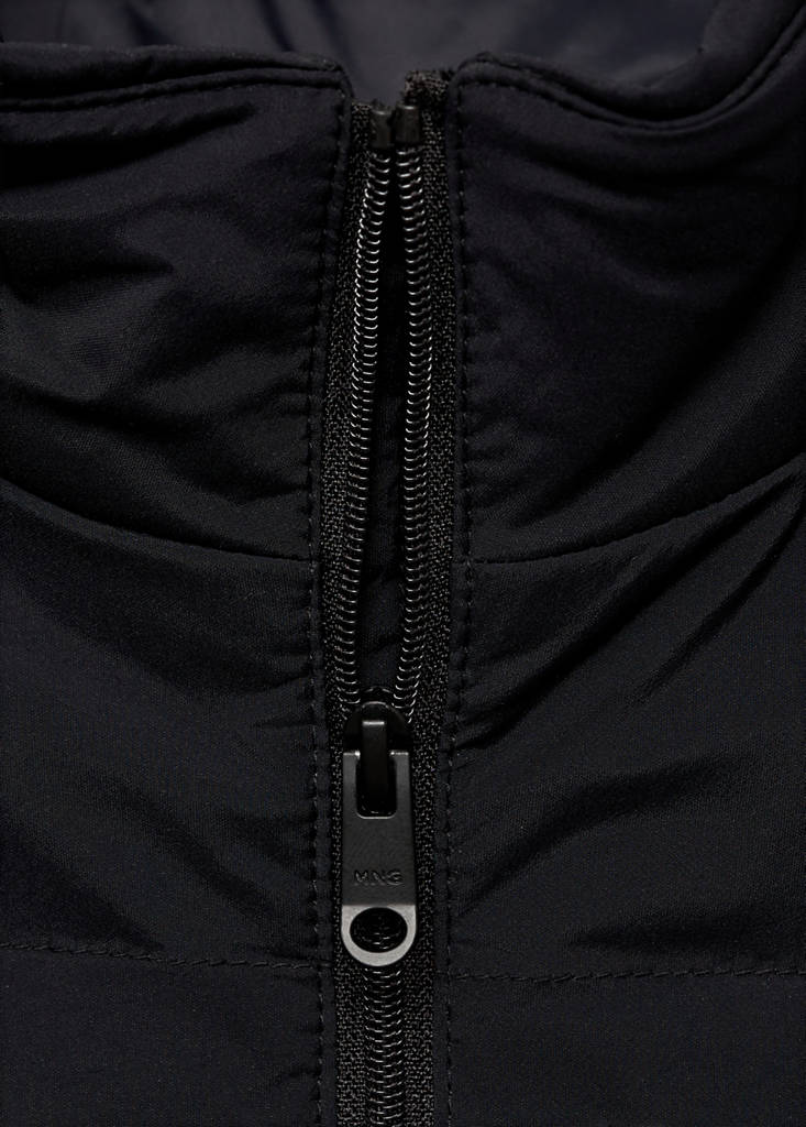Quilted jacket with down and feather filling — Dark Navy