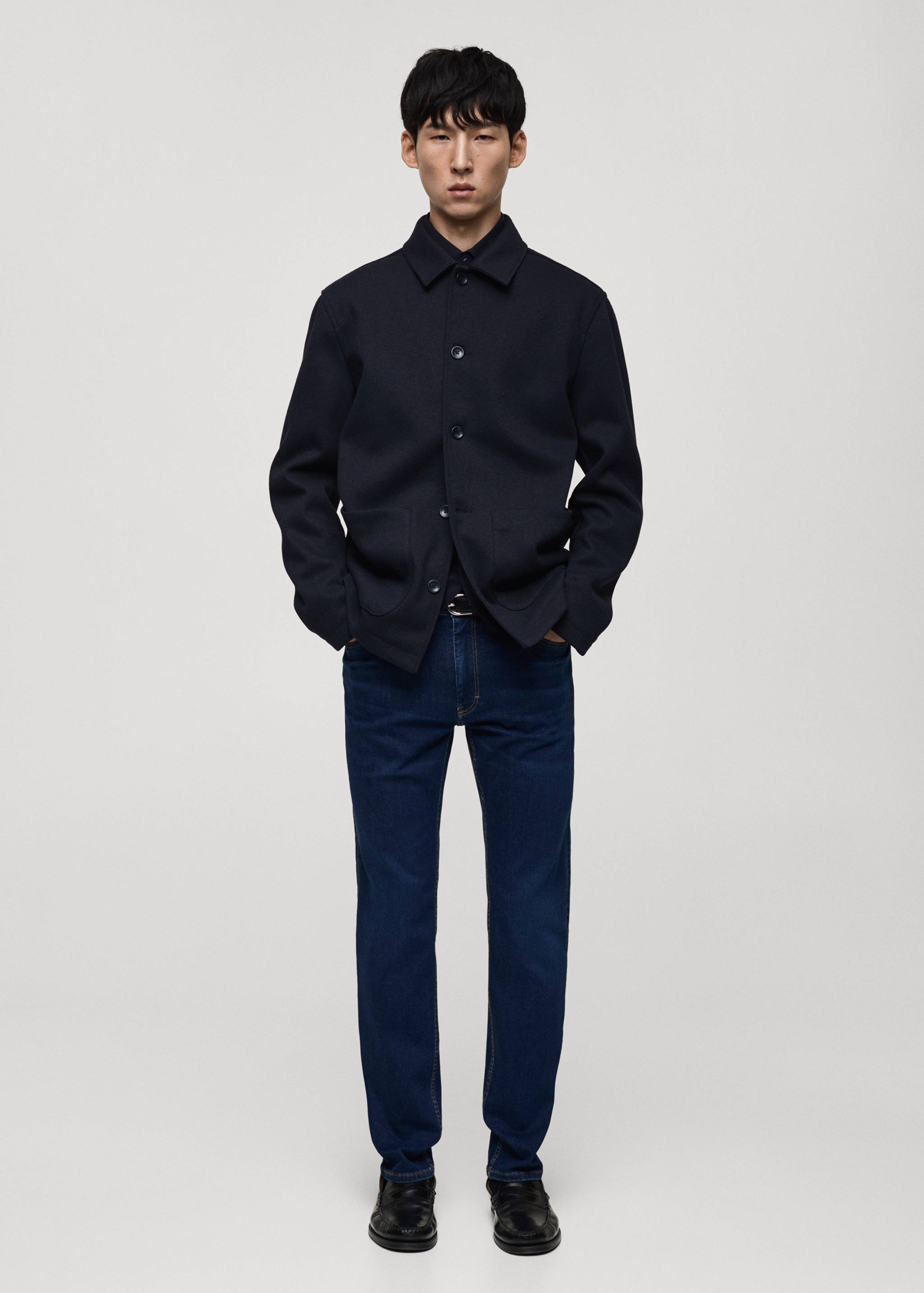 Texans Patrick slim fit Ultra Soft Touch - Pla general