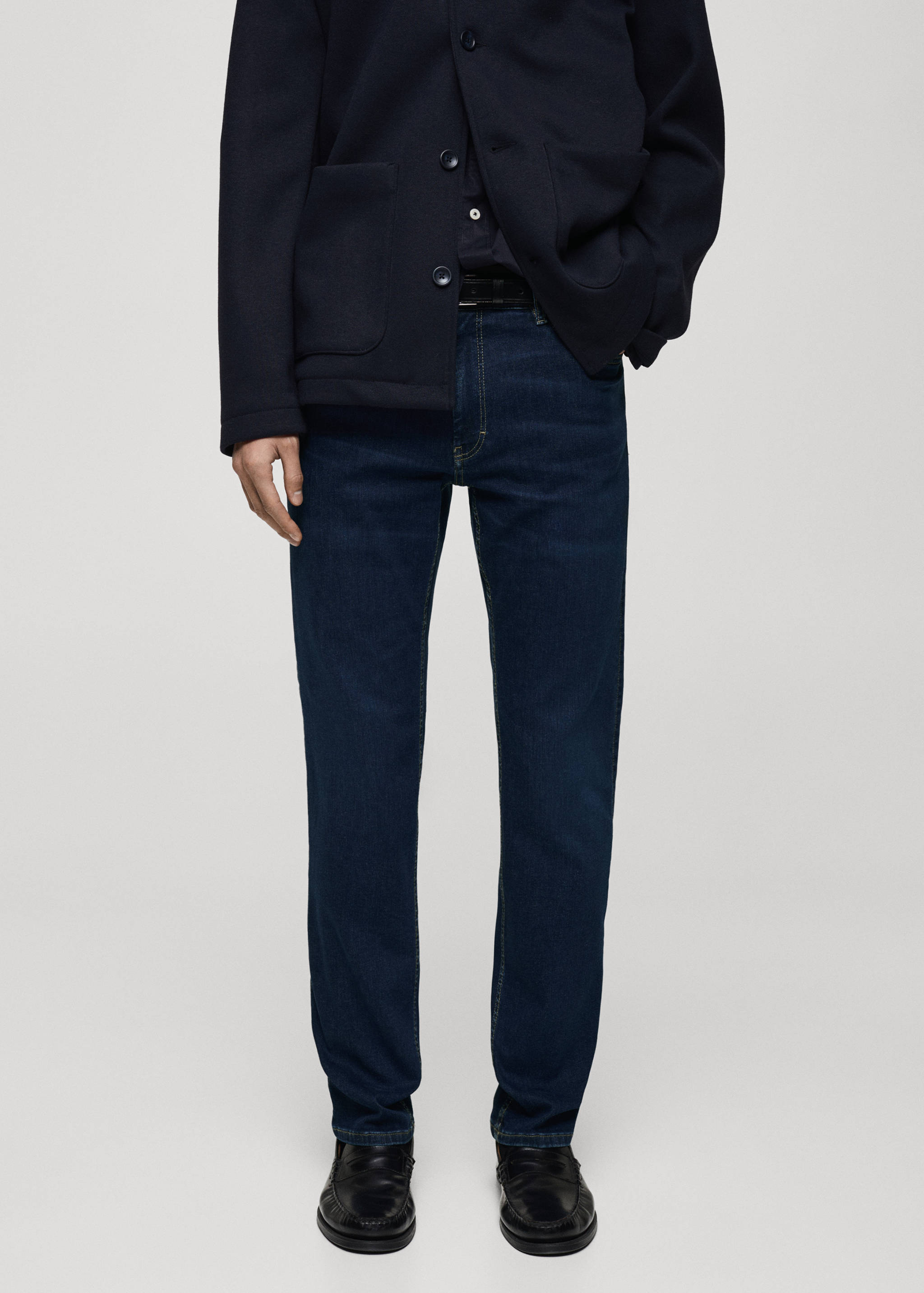 Texans Patrick slim fit Ultra Soft Touch - Pla mig