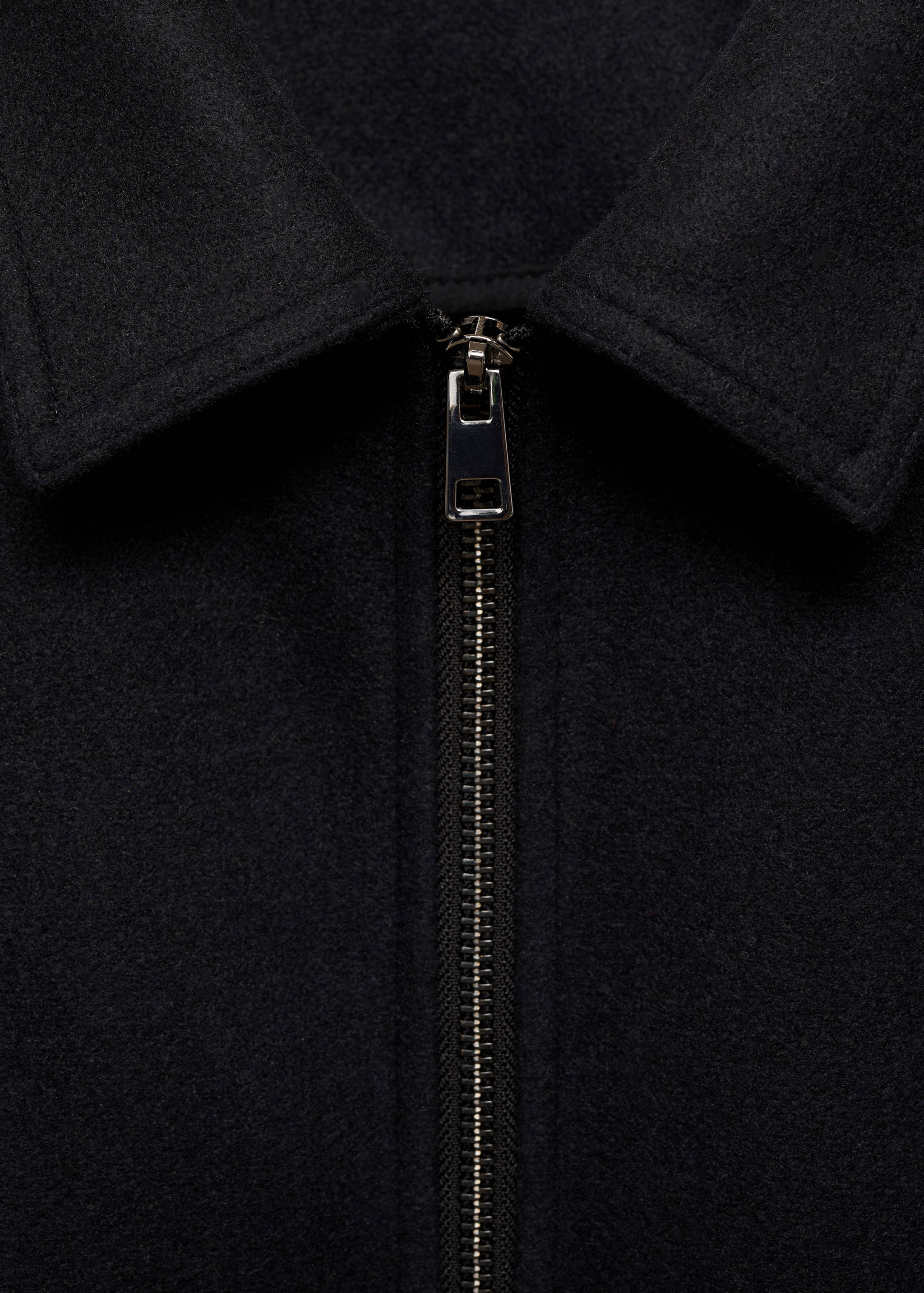 Regular-fit flannel jacket - Details of the article 8