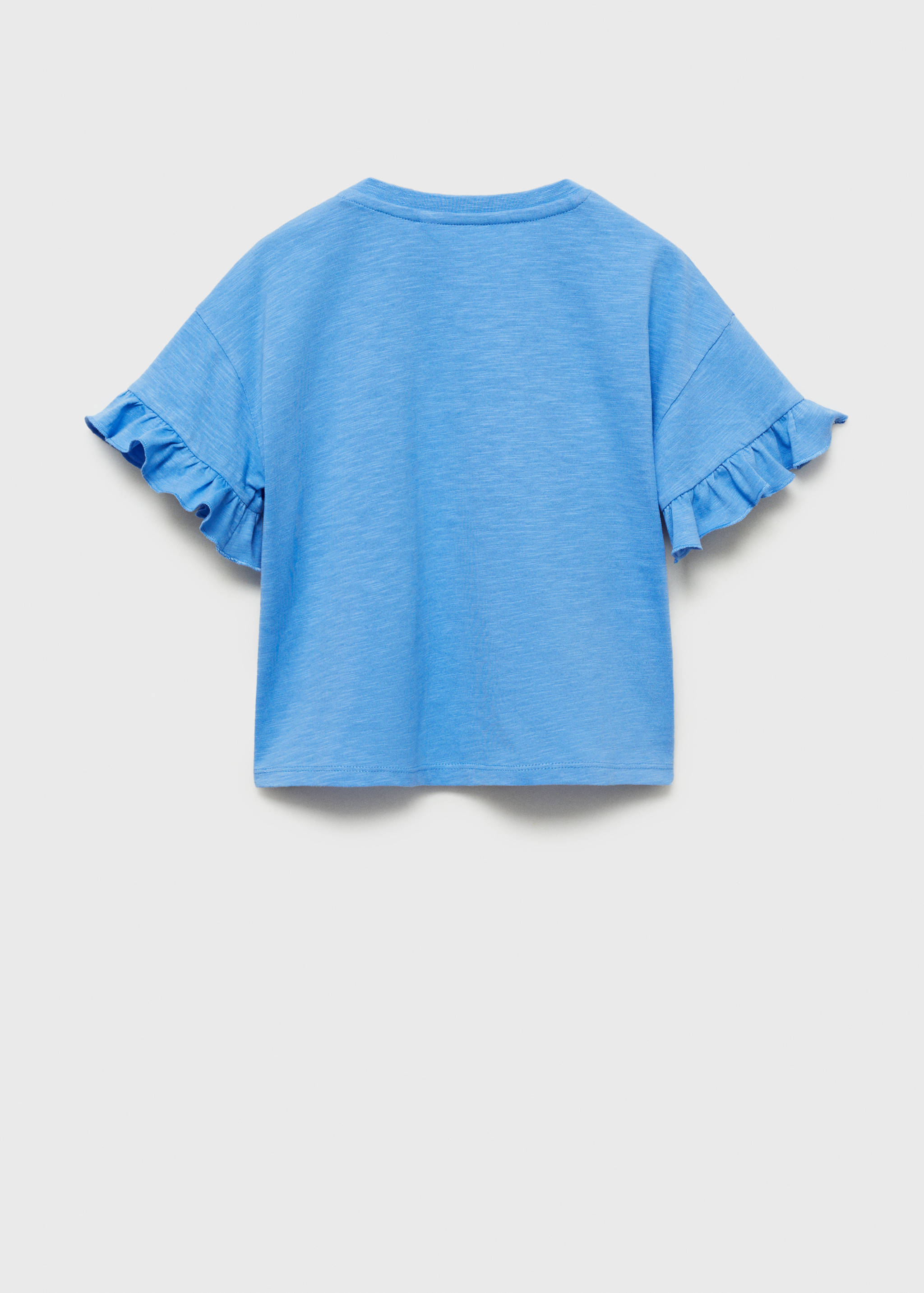 Embroidered chest-pocket T-shirt - Reverse of the article