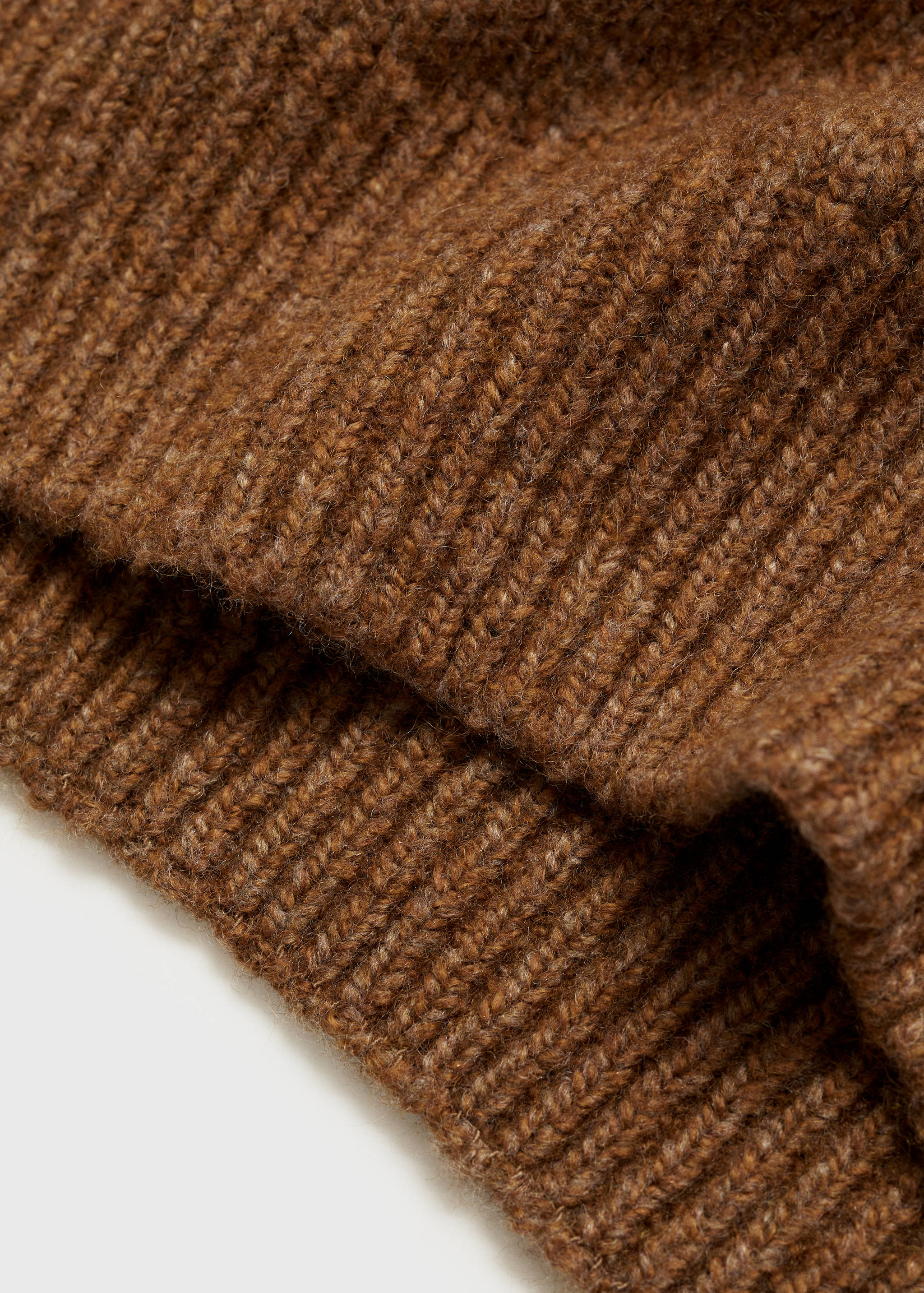 Wool and cotton-blend knitted sweater - Details of the article 0