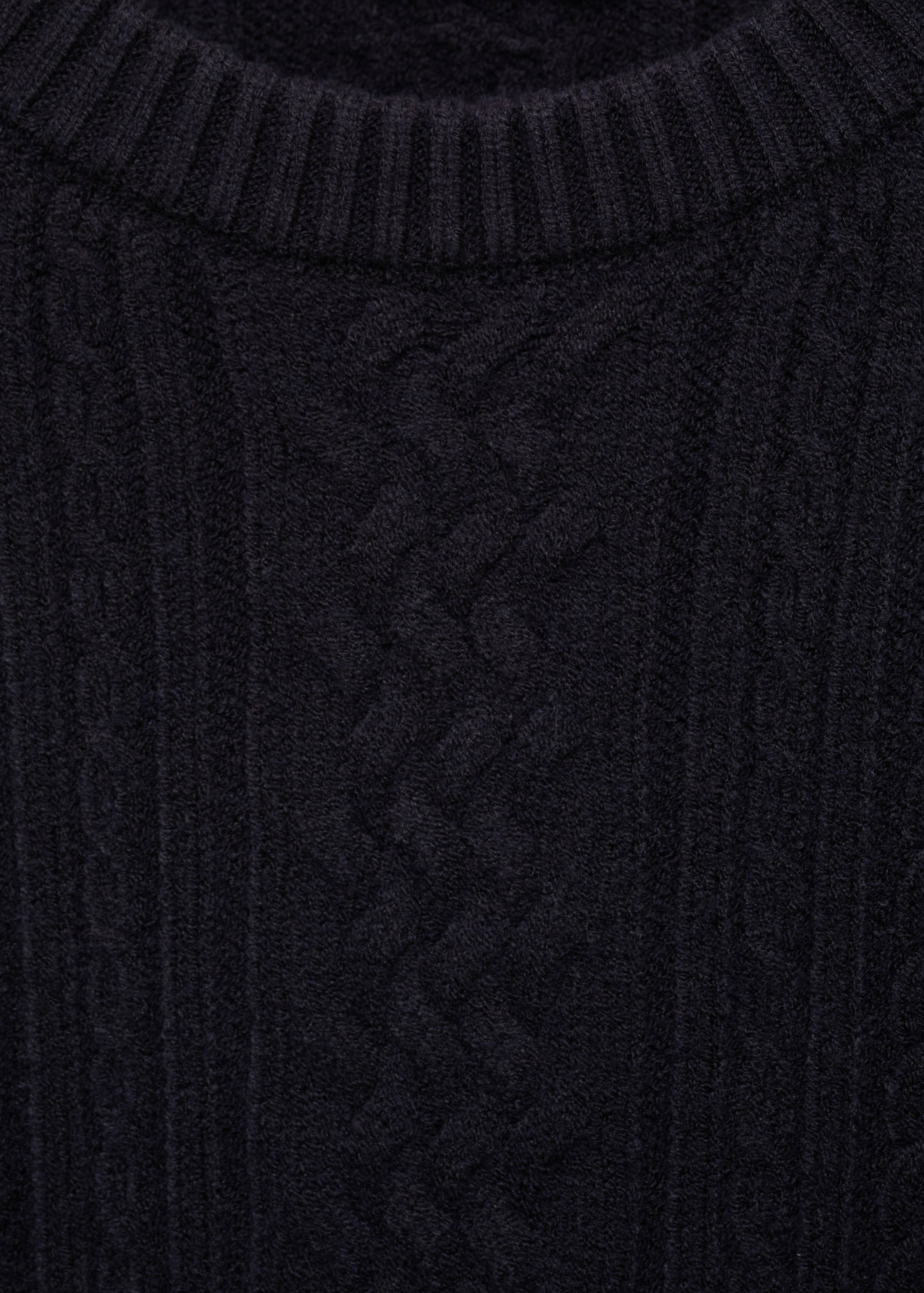 Braided knitted sweater - Details of the article 8
