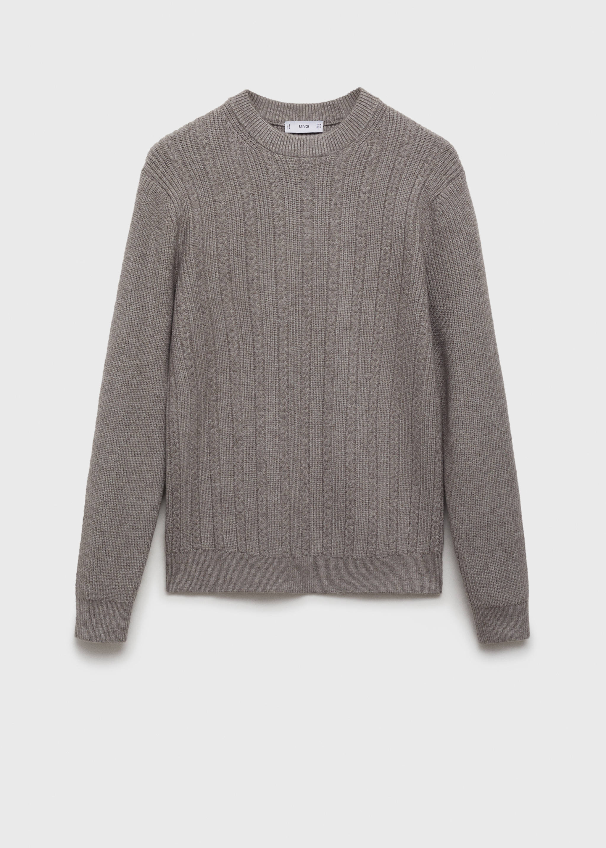 Combined knitted sweater - Article without model