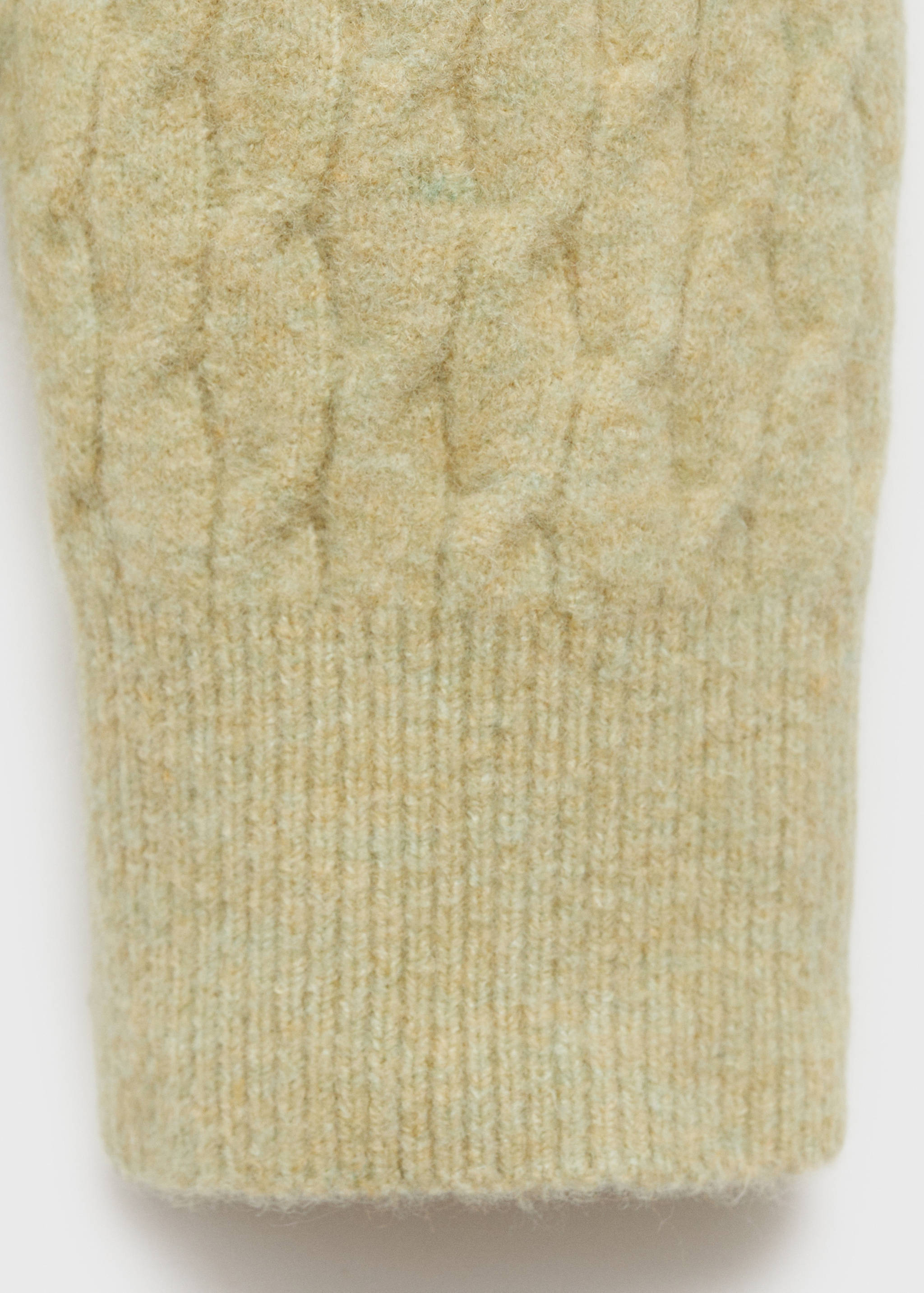 Braided knitted sweater - Details of the article 0