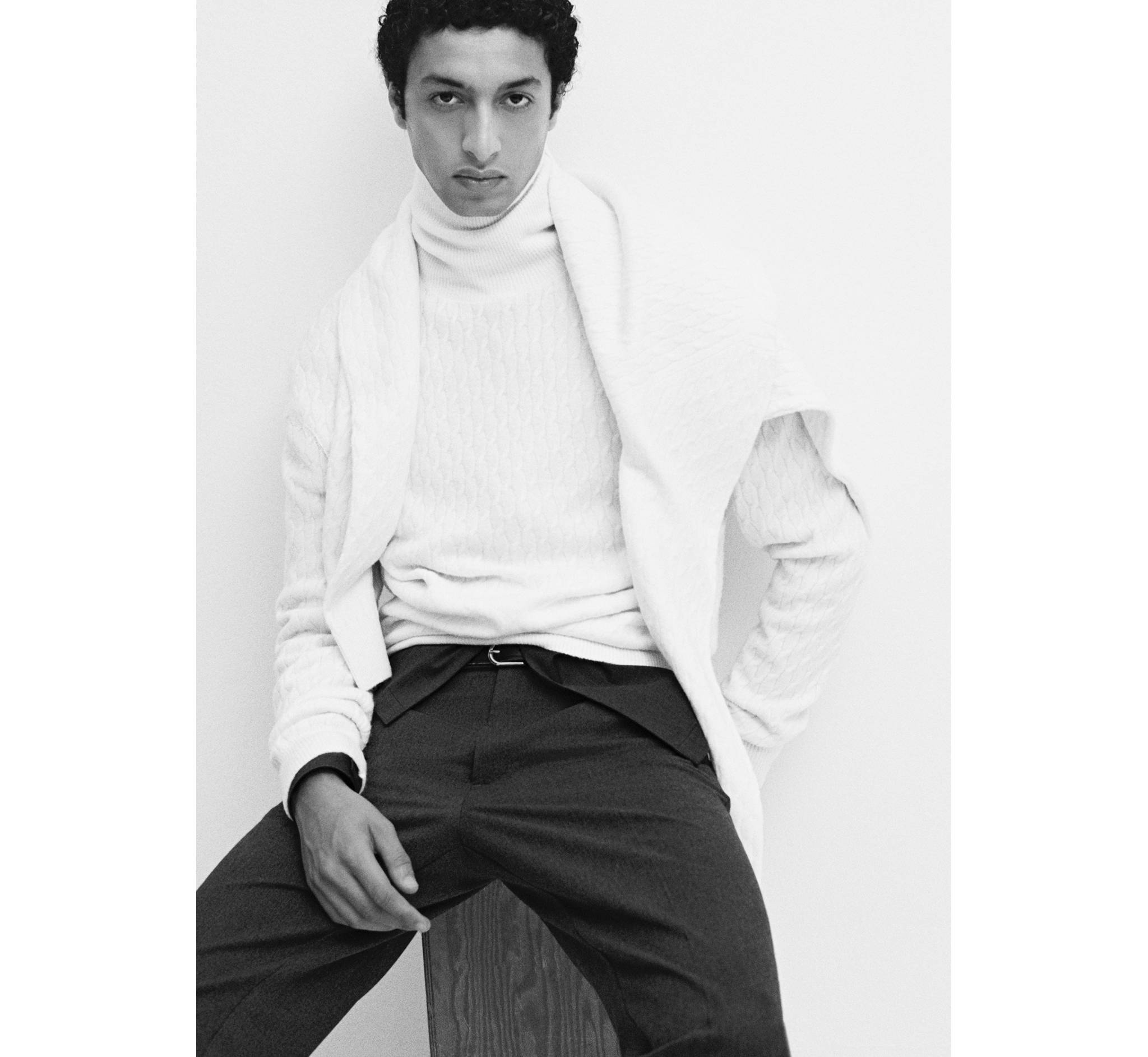 Jersey punto estructura cuello alto - Detalle del artículo 3