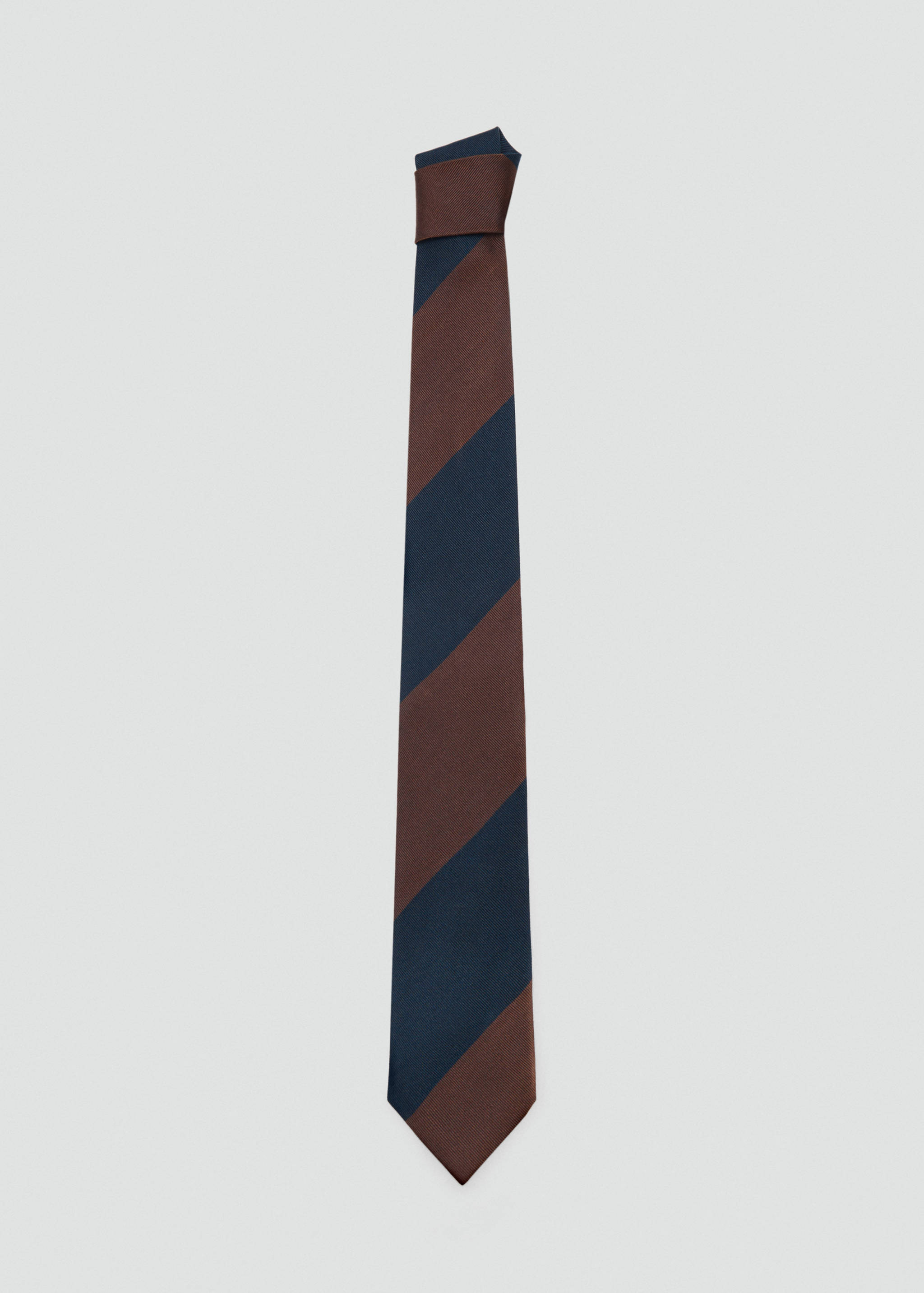 Striped silk tie - Article without model