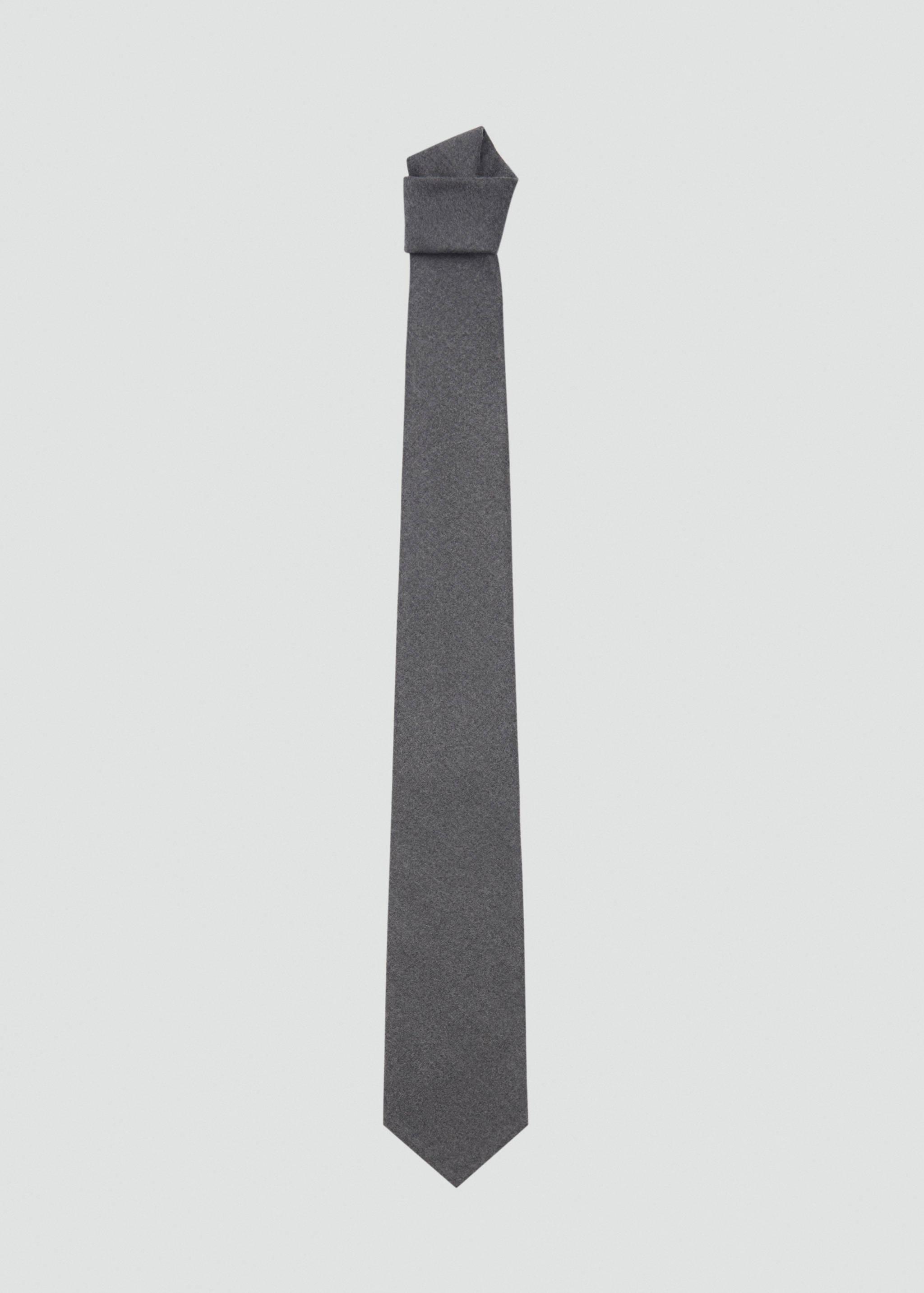 100% wool plain tie - Article without model