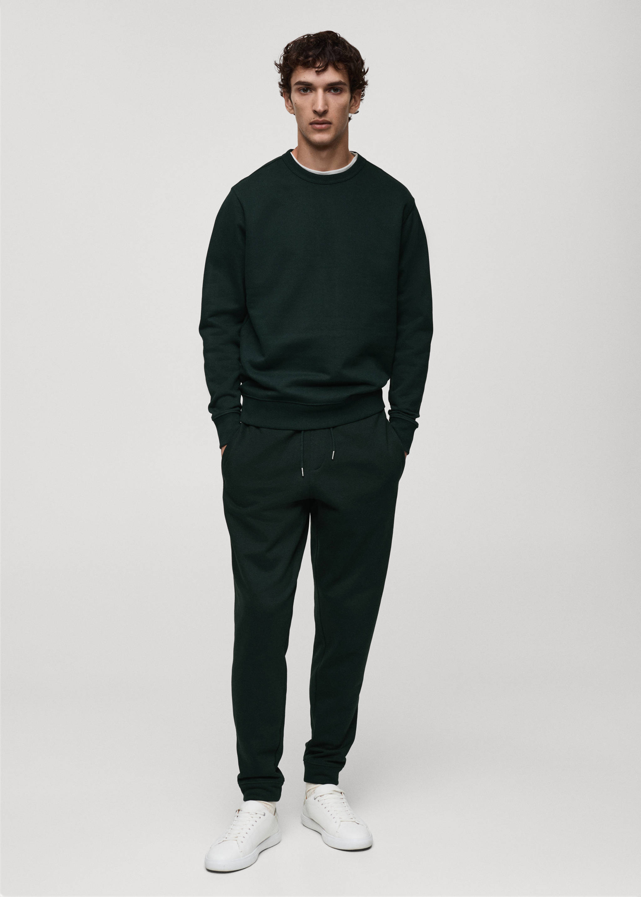 Sudadera algodón regular fit - Plano general