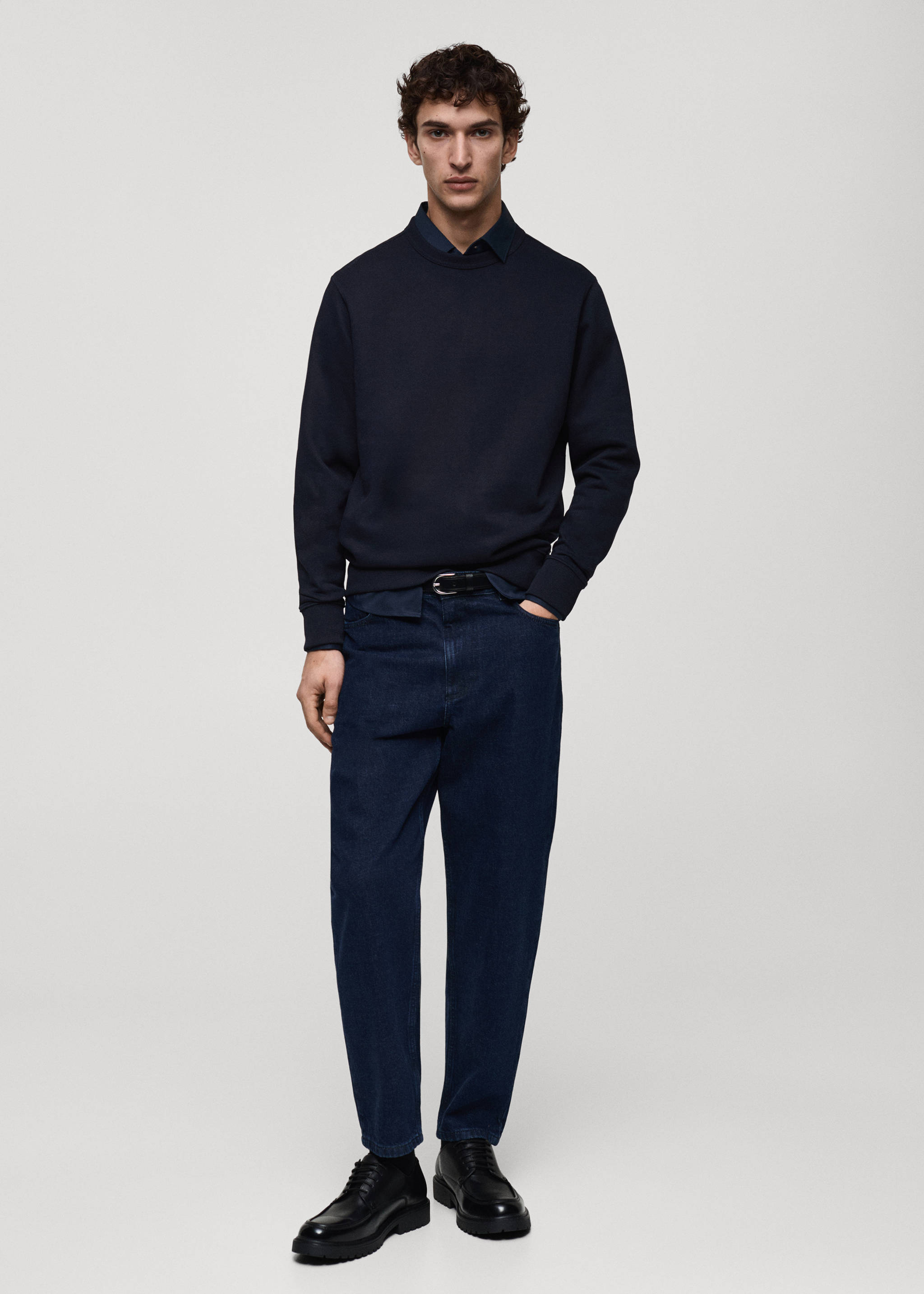 Sudadera algodón regular fit - Plano general