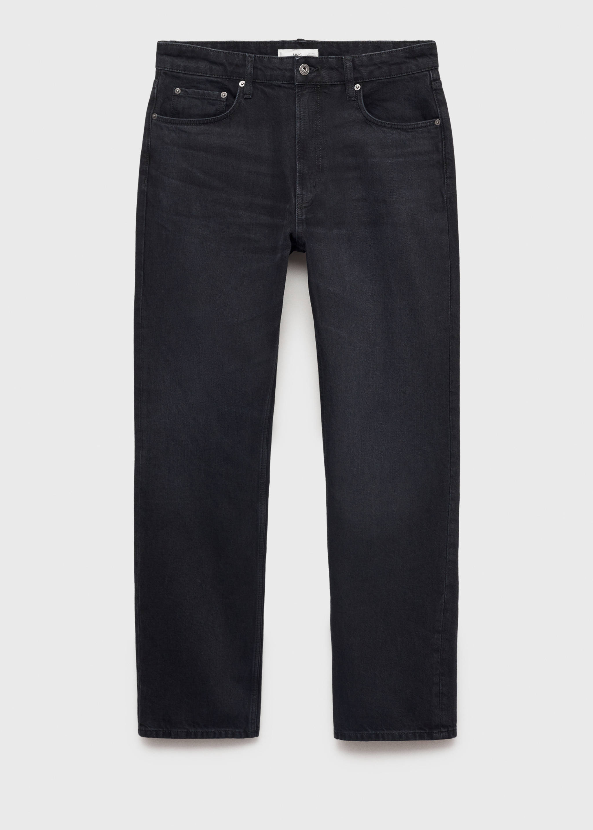 Jeans Moby straight fit negros - Artículo sin modelo
