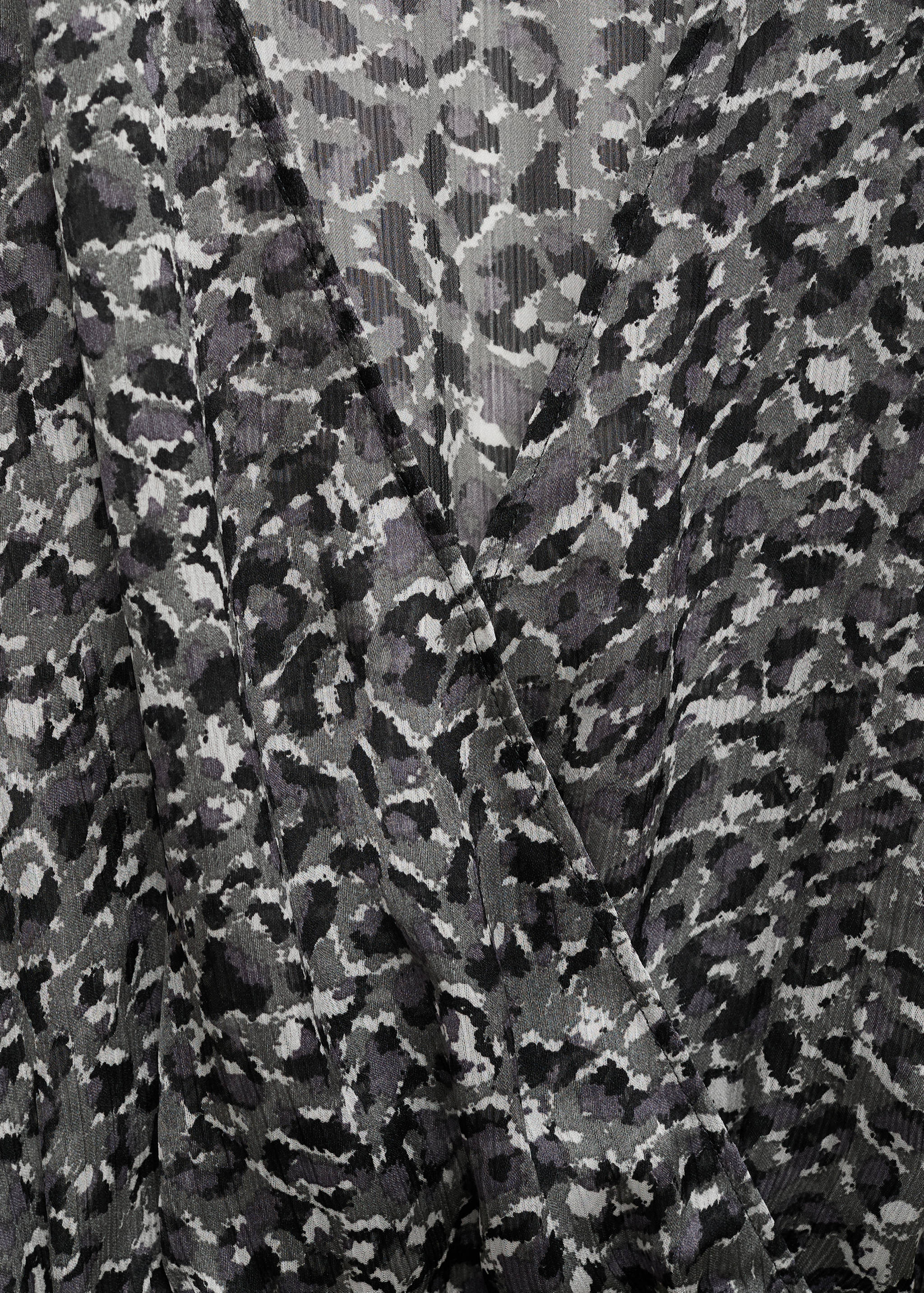 Vestido volantes animal print - Detalle del artículo 8
