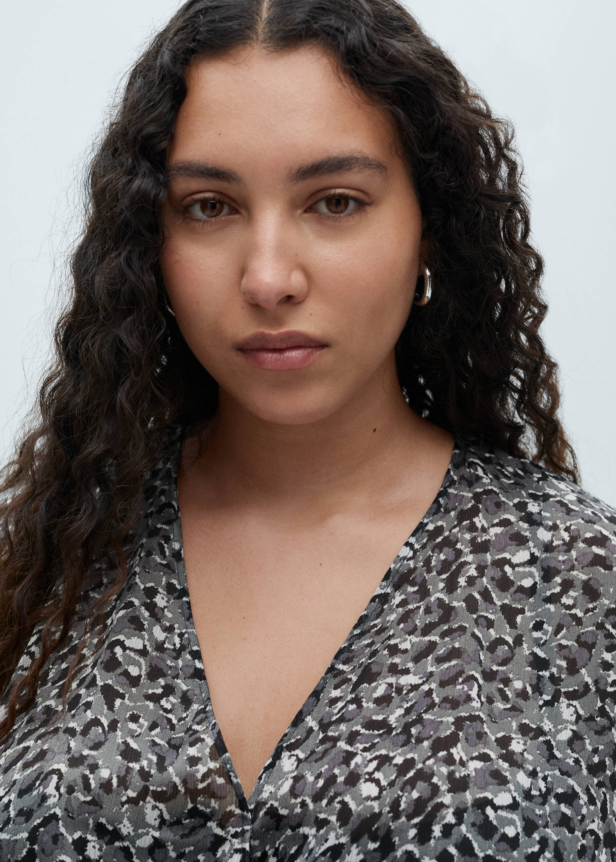 Vestido volantes animal print - Detalle del artículo 5