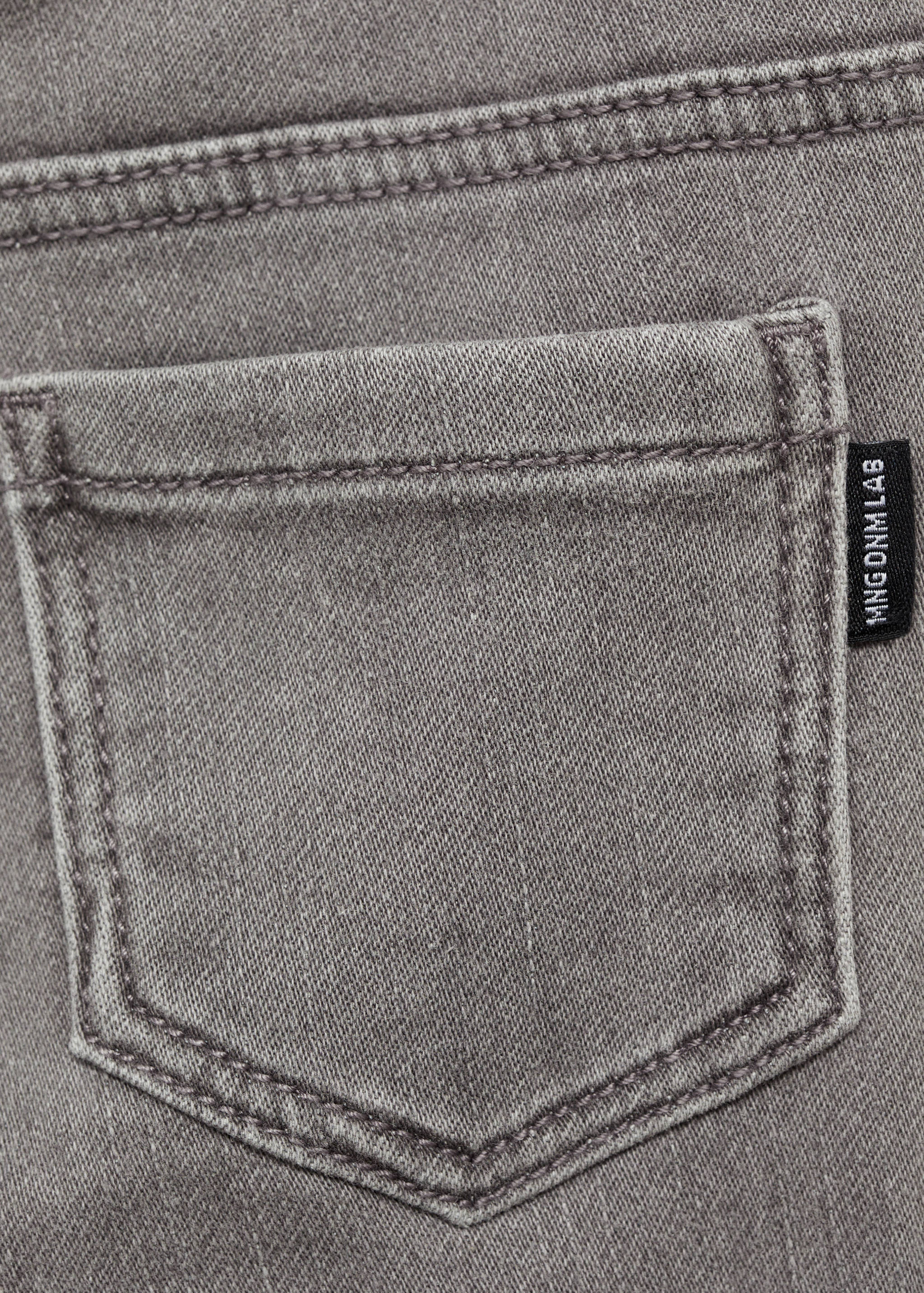 Lace drawstring waist jeans - Details of the article 0
