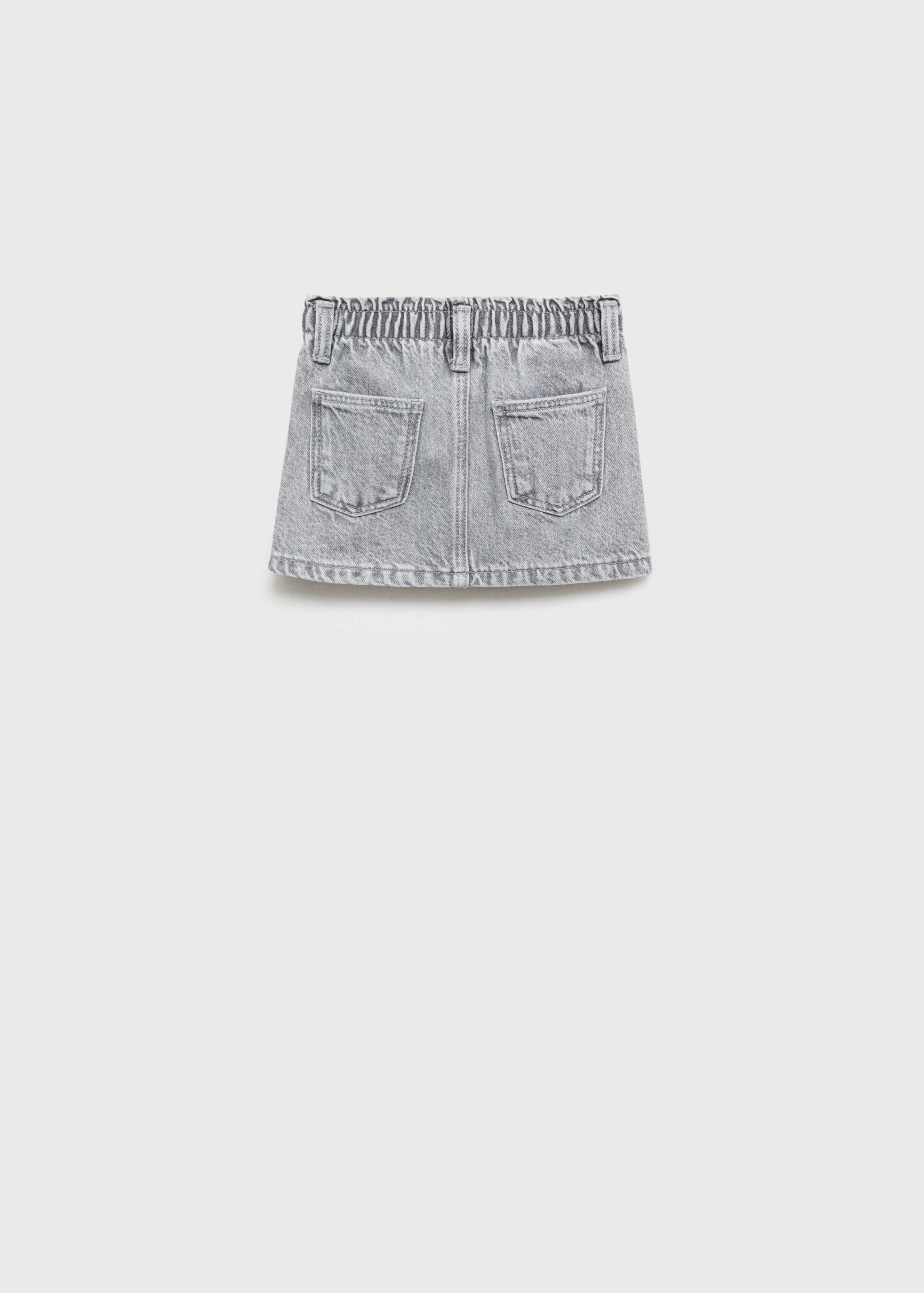 Falda denim - Reverso del artículo