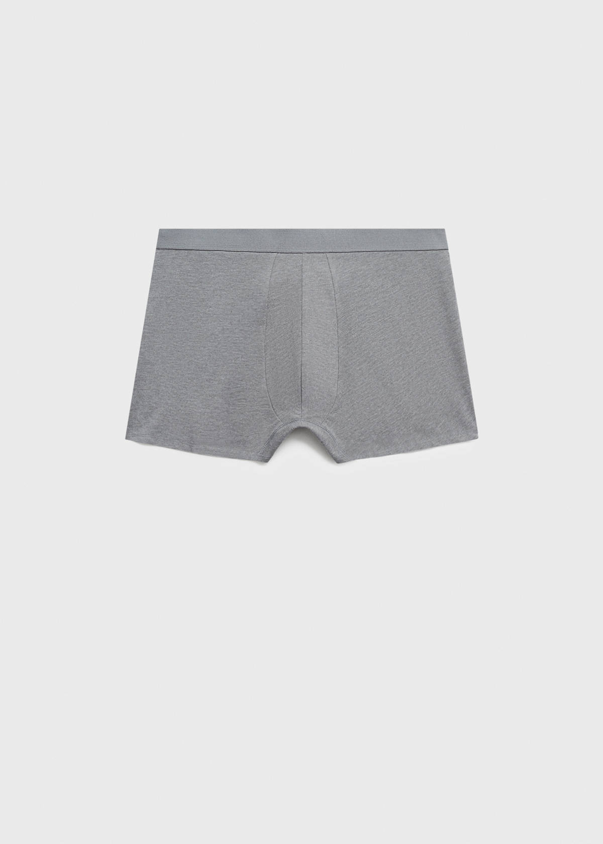 Pack of 3 cotton boxers — Grey